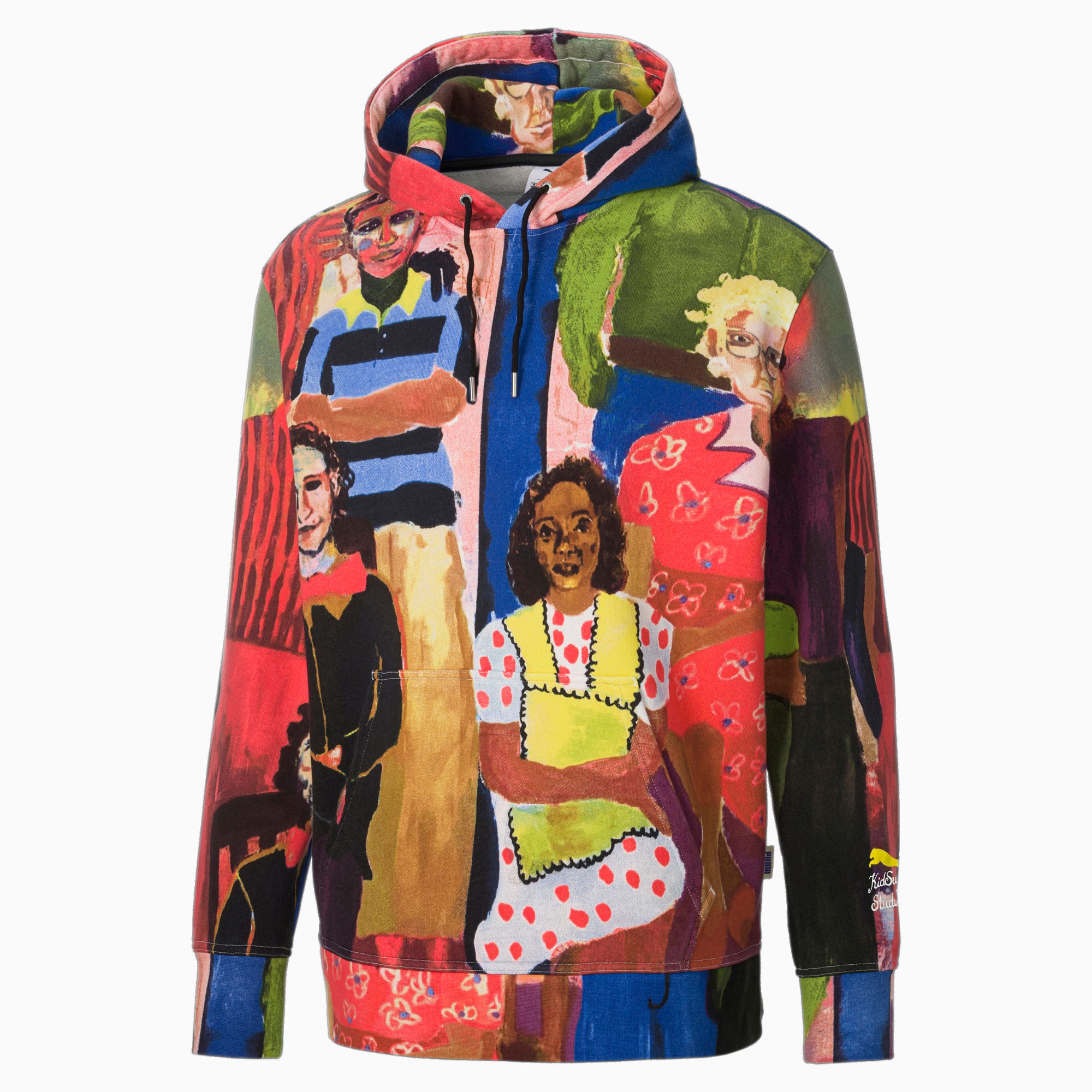 PUMA x KidSuper hoodie met print heren, Wit, Maat S