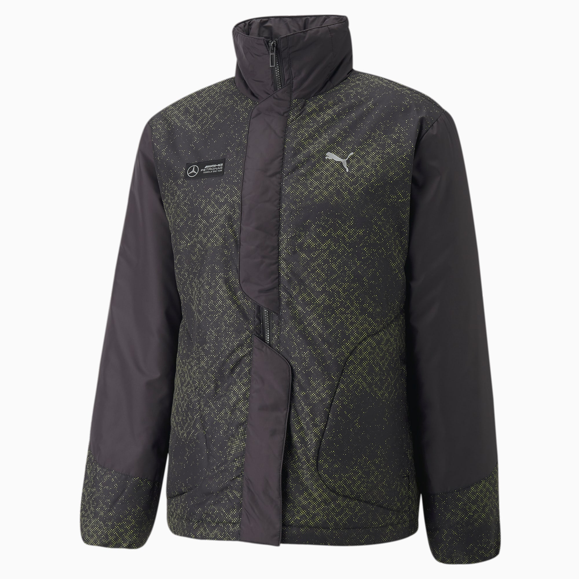 Mercedes F1 Street Light Padded Men's Jacket