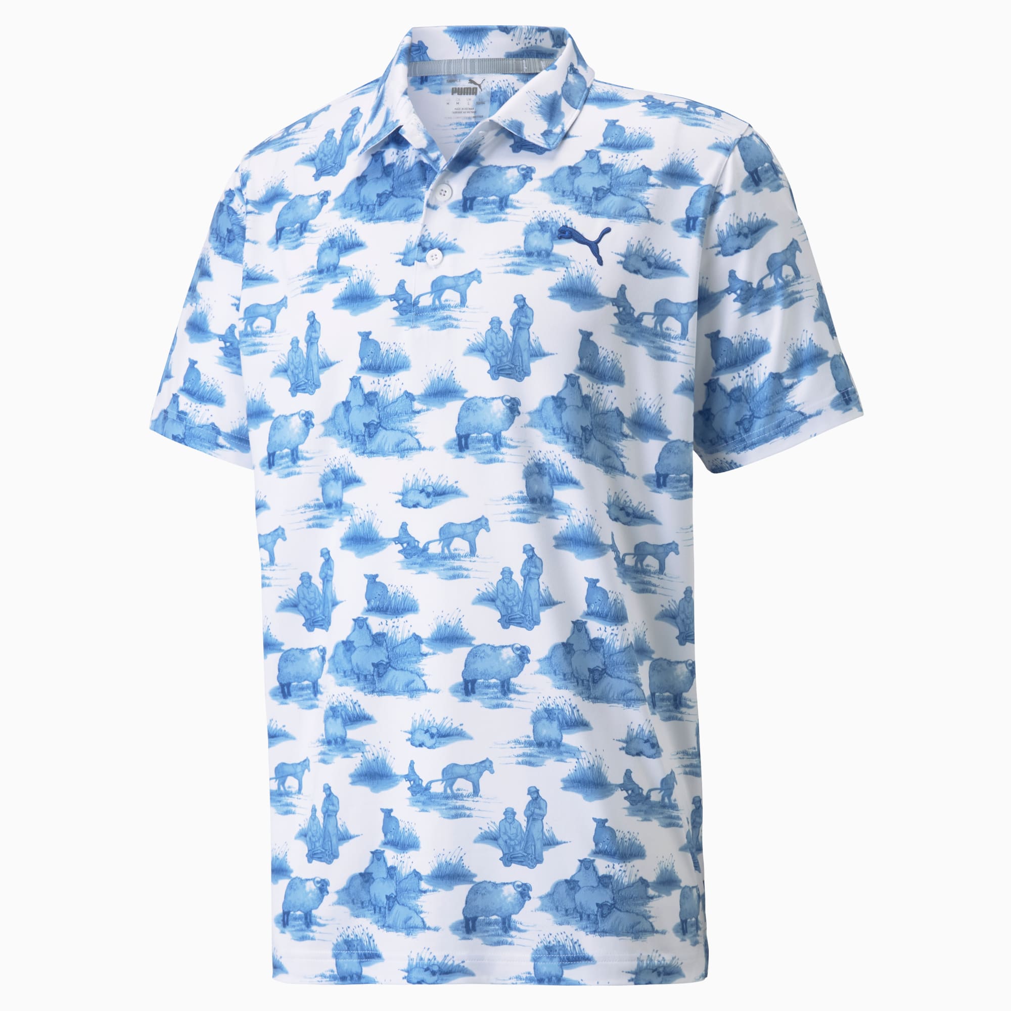 Cloudspun Mowers Men's Polo Shirt