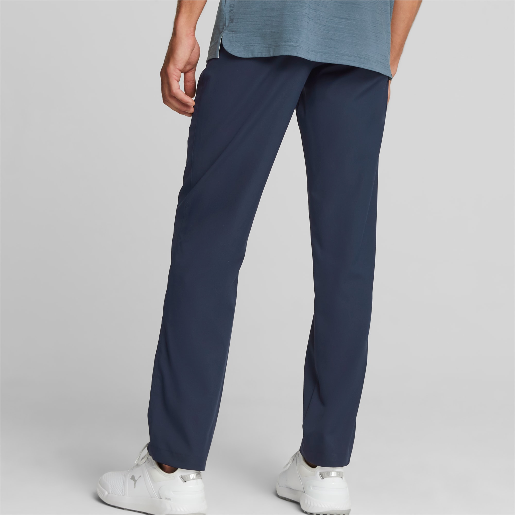 PUMA Dealer Golf Pants Men, Dark Blue, Size 34/34, Clothing