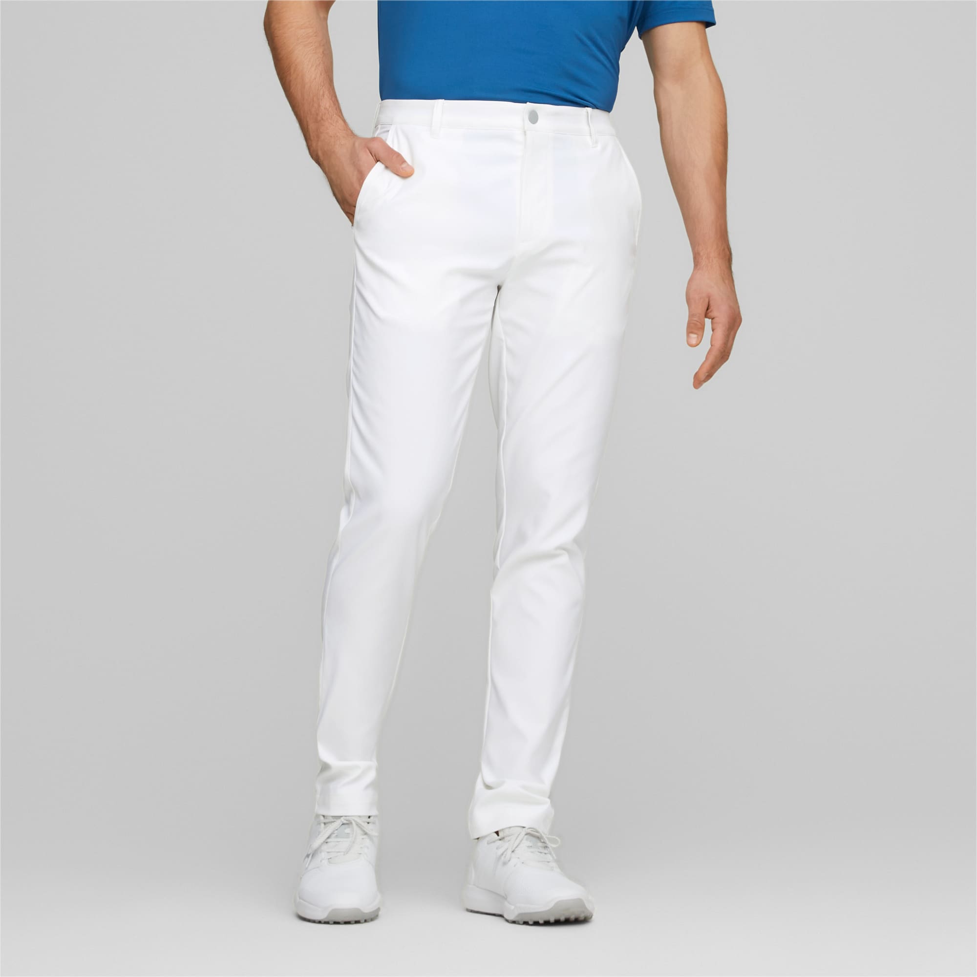PUMA Dealer Tailored Golf Pants Men, White Glow, Size 32/30, Clothing