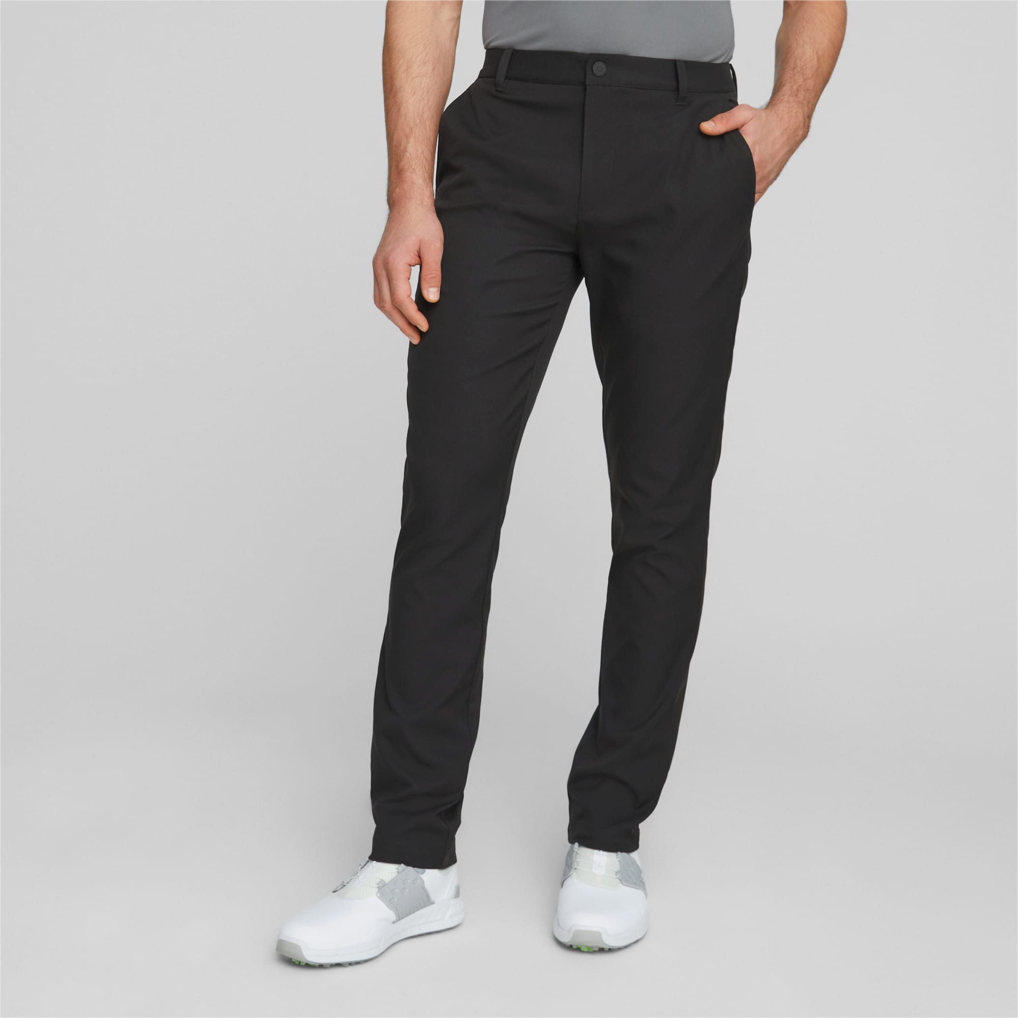 PUMA Dealer Tailored Golf Pants Men, Black, Size 32/34, Clothing