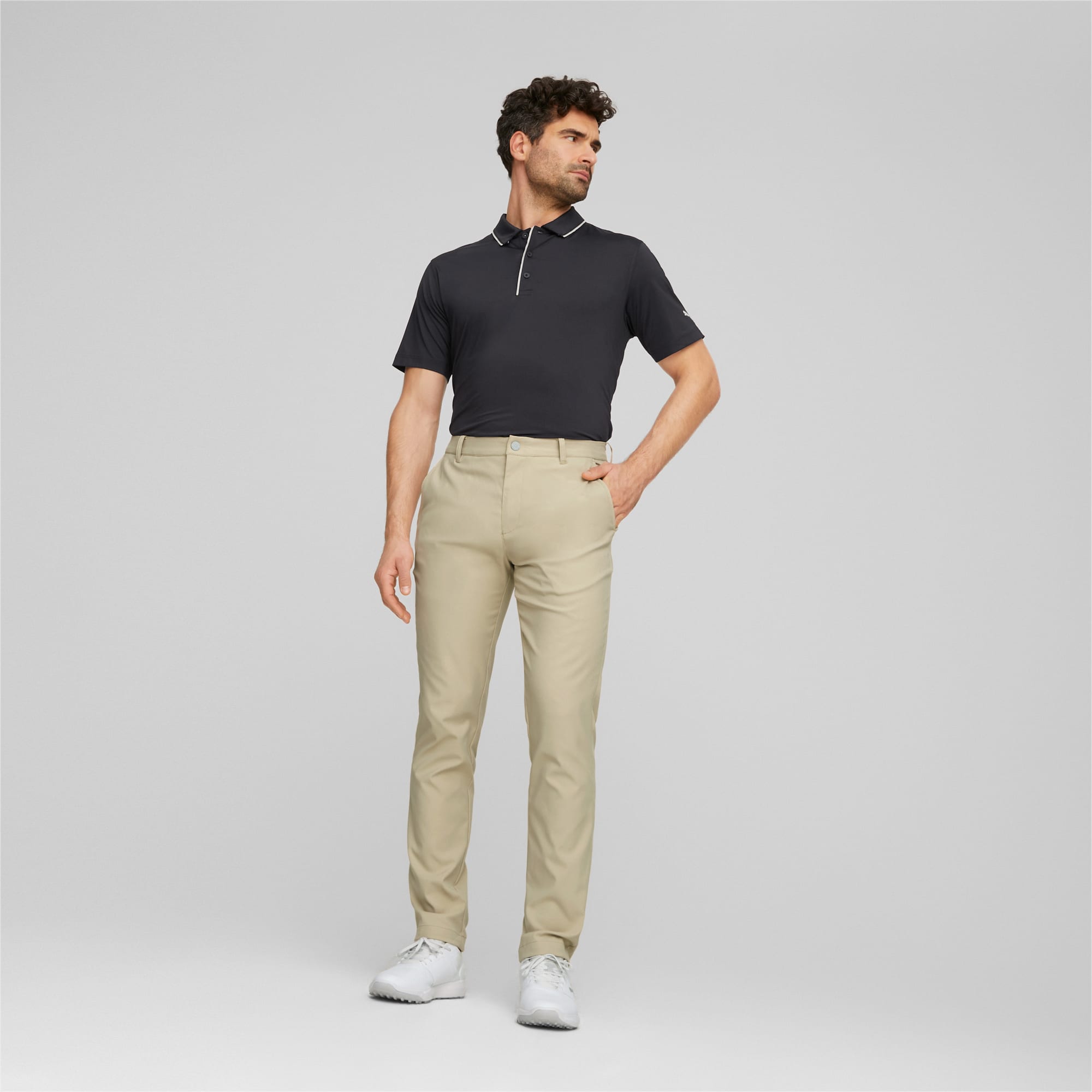 PUMA Dealer Tailored Golf Pants Men, Alabaster, Size 36/36, Clothing