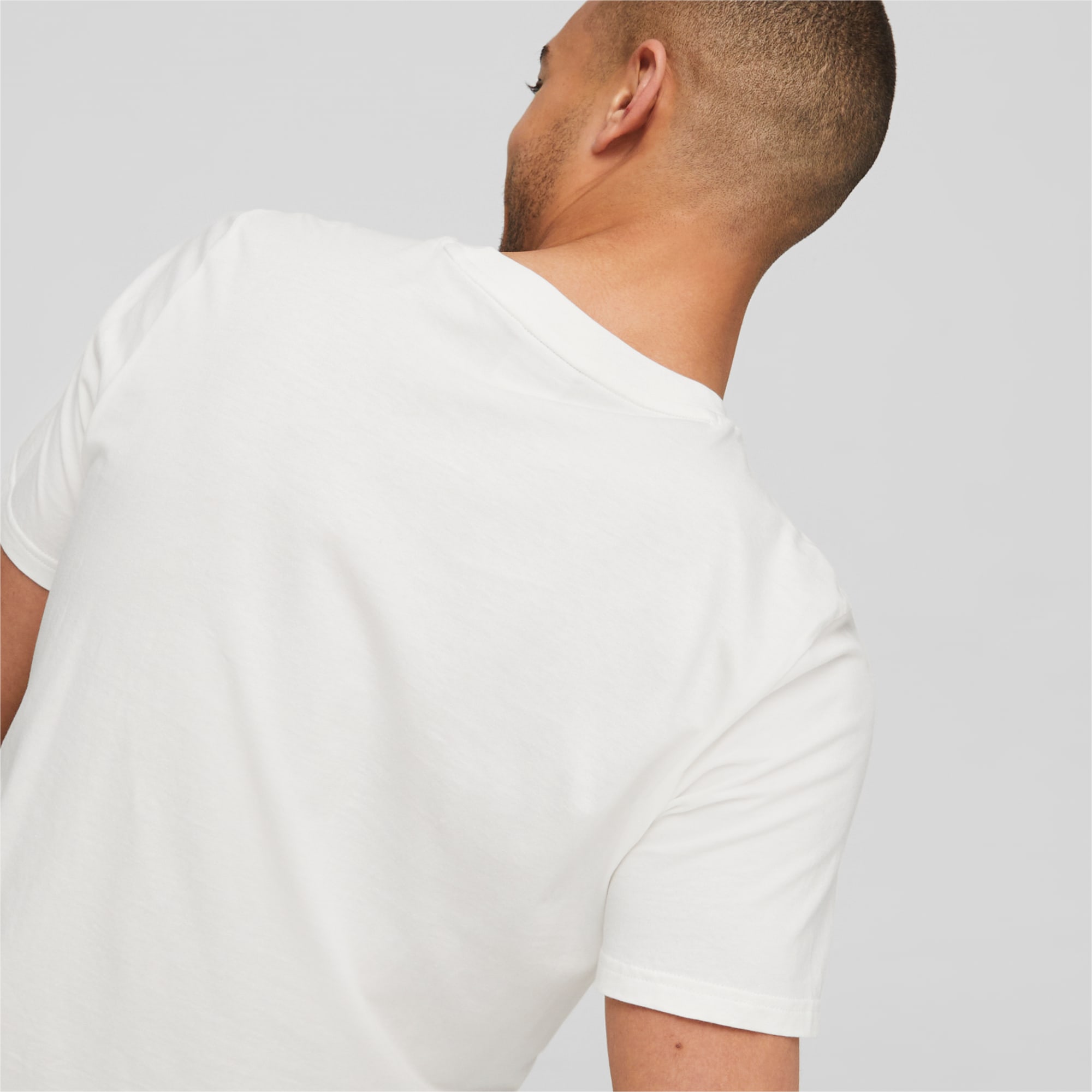 PUMA Classics Small Logo T-Shirt Men, White