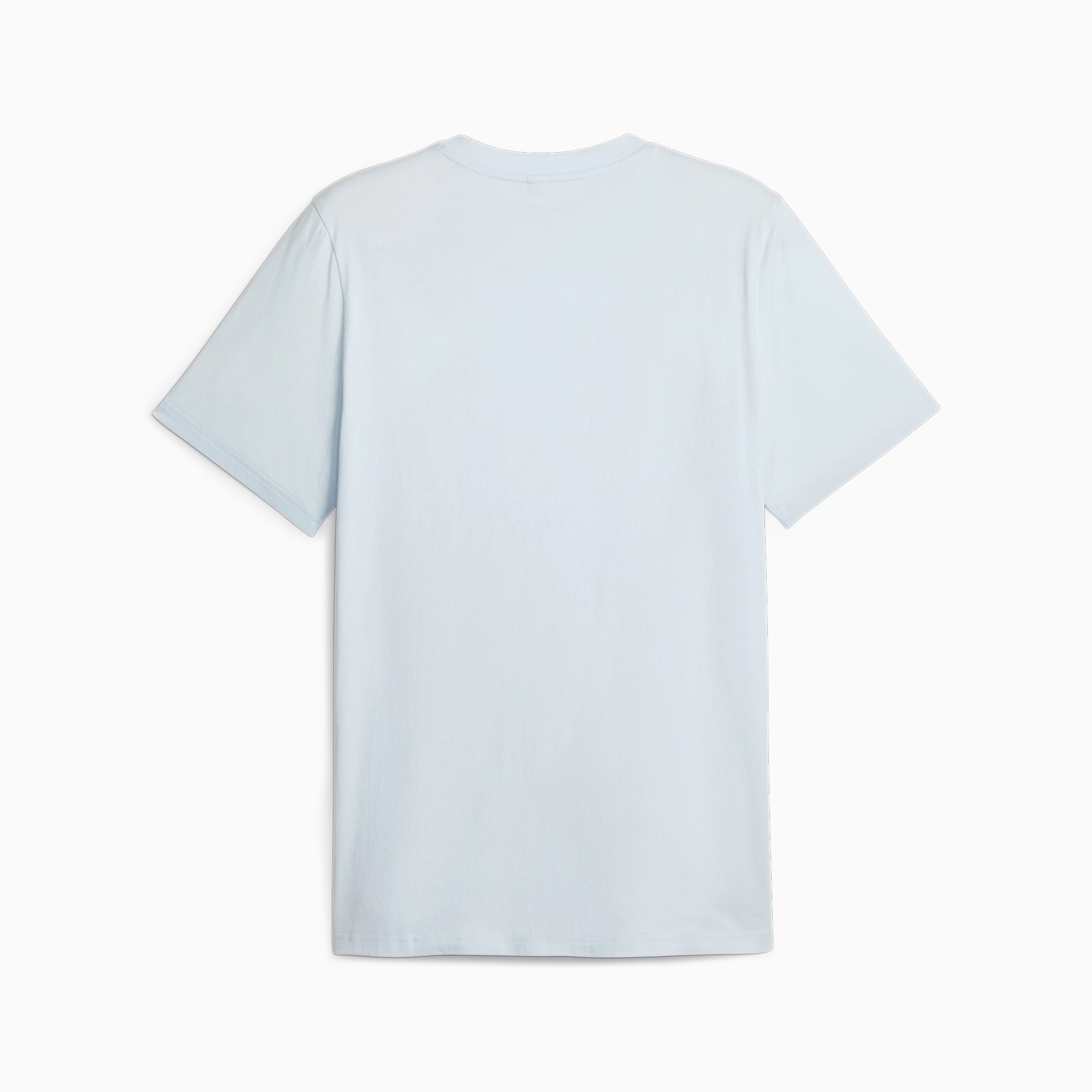 PUMA Classics Small Logo T-Shirt Men, Icy Blue, Size XS, Clothing