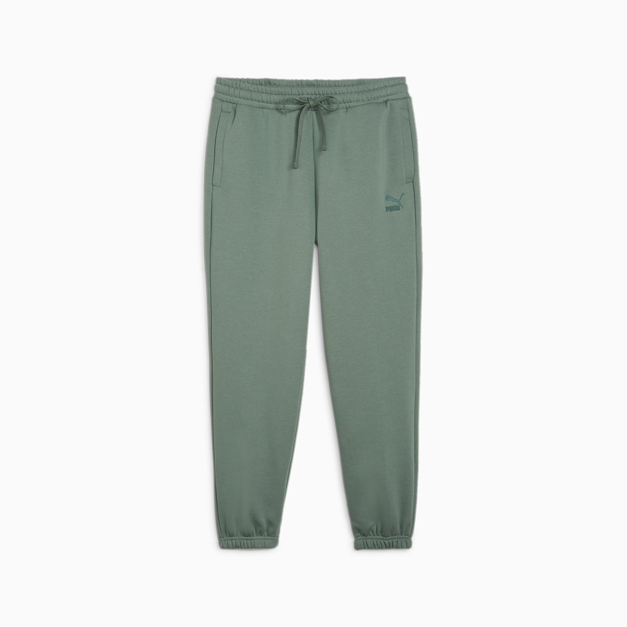 PUMA Classics Sweatpants Men, Eucalyptus, Size XS, Clothing