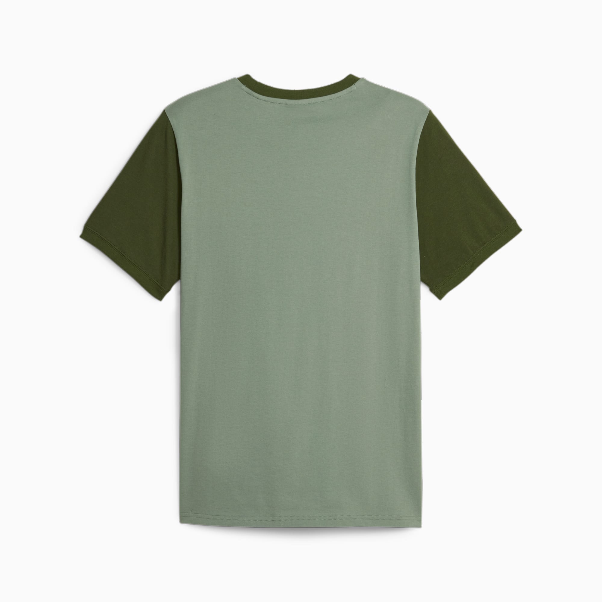 PUMA Classics Blok T-shirt Dames, Eucalyptus-Myrtle