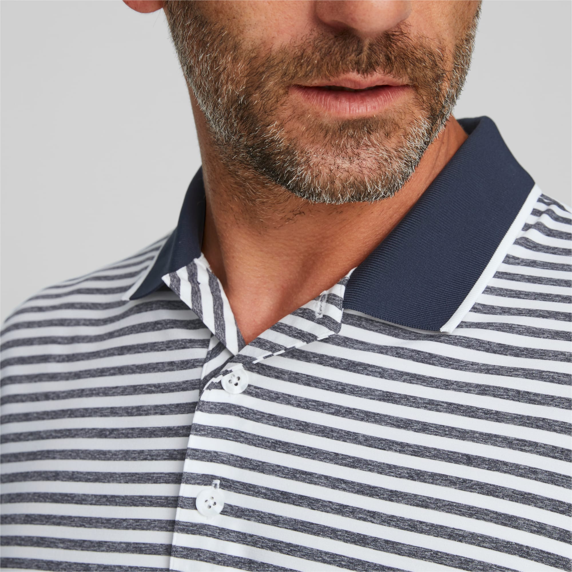 PUMA Mattr Feeder Golf Polo Shirt Men, Dark Blue, Size S, Clothing