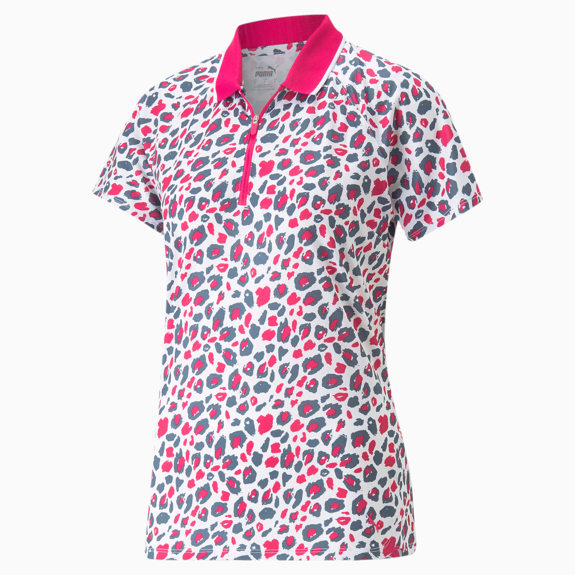 PUMA Mattr Pathfinder Golfpoloshirt Voor Dames, Roze