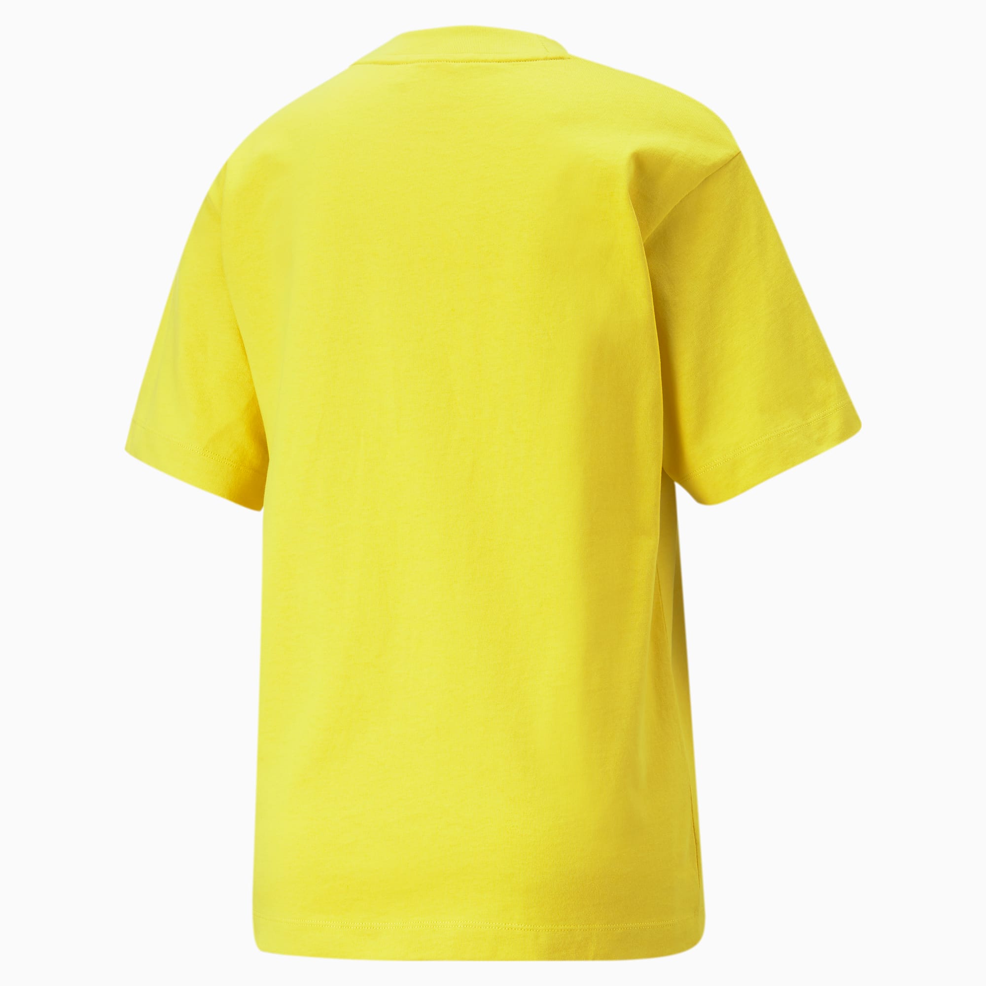PUMA YONA T-shirt met opstaande kraag voor Dames, Fresh Pear