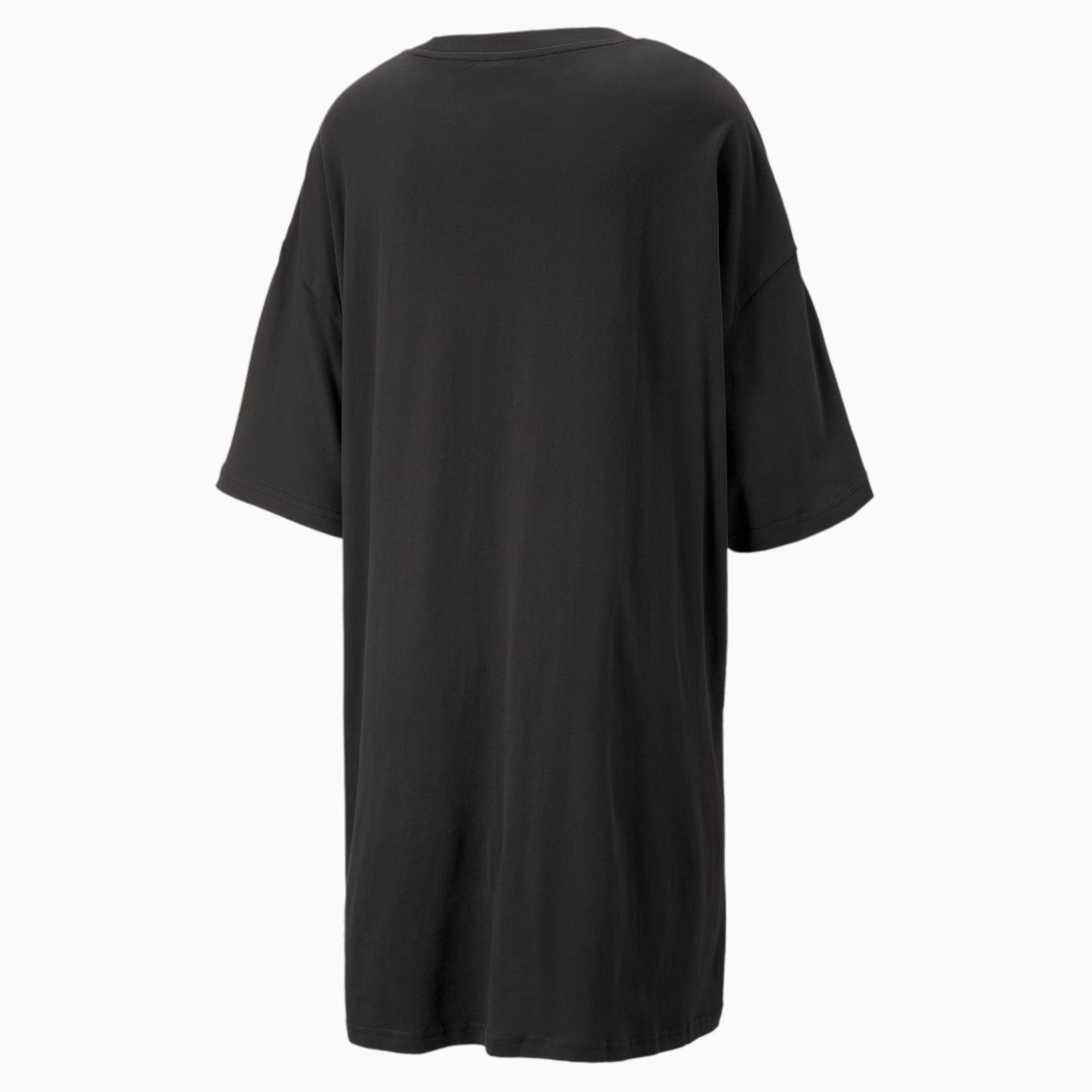 PUMA Classics T-shirt-jurk voor Dames, Zwart