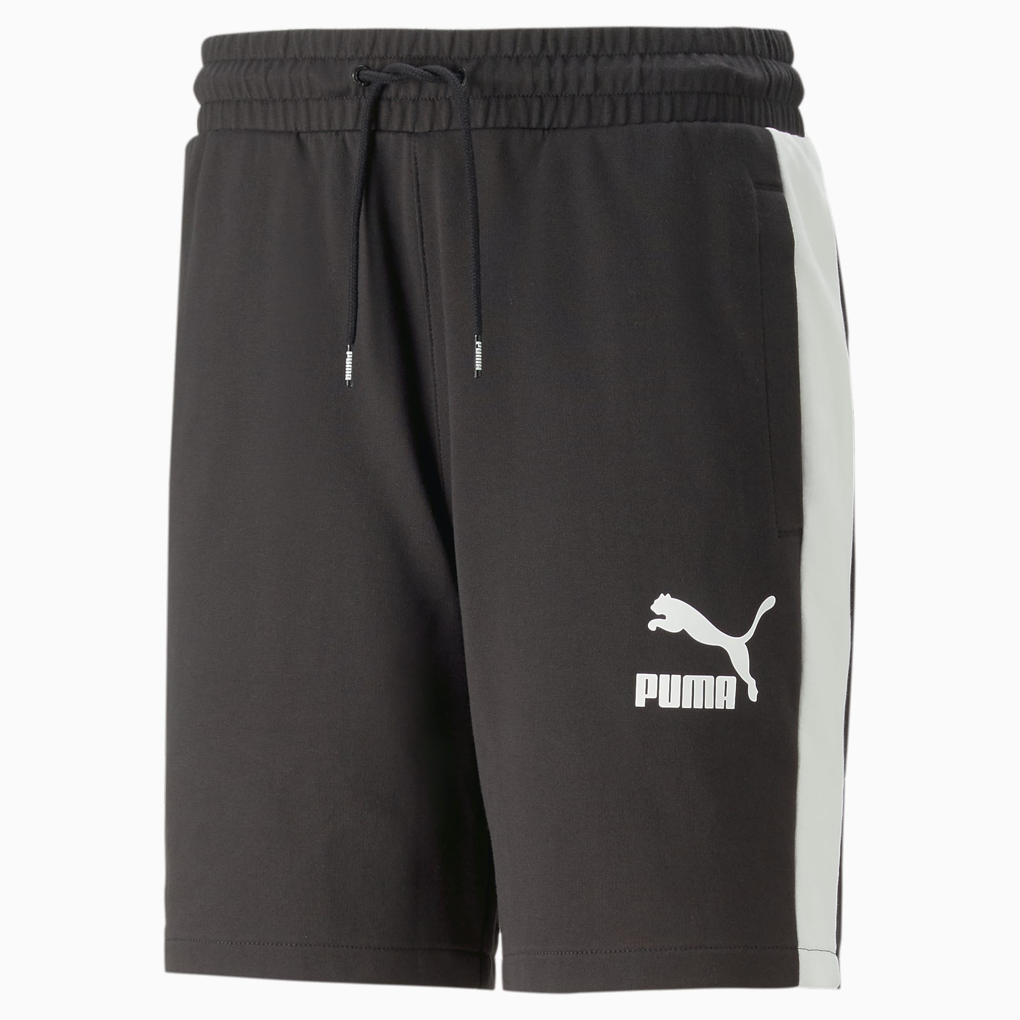 PUMA T7 Iconic Shorts Men, Black, Size XS, Clothing