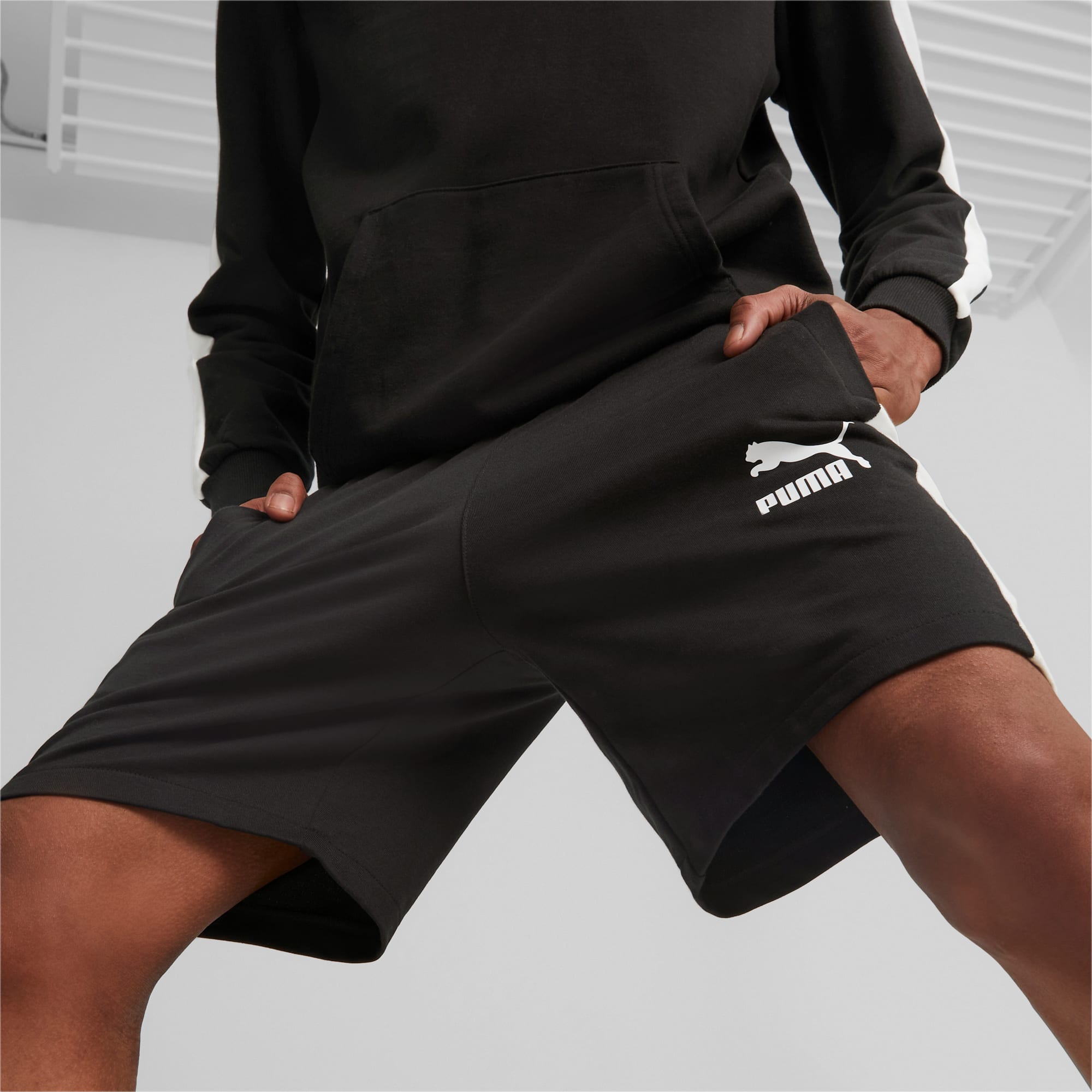 PUMA T7 Iconic Shorts Men, Black, Size XL, Clothing