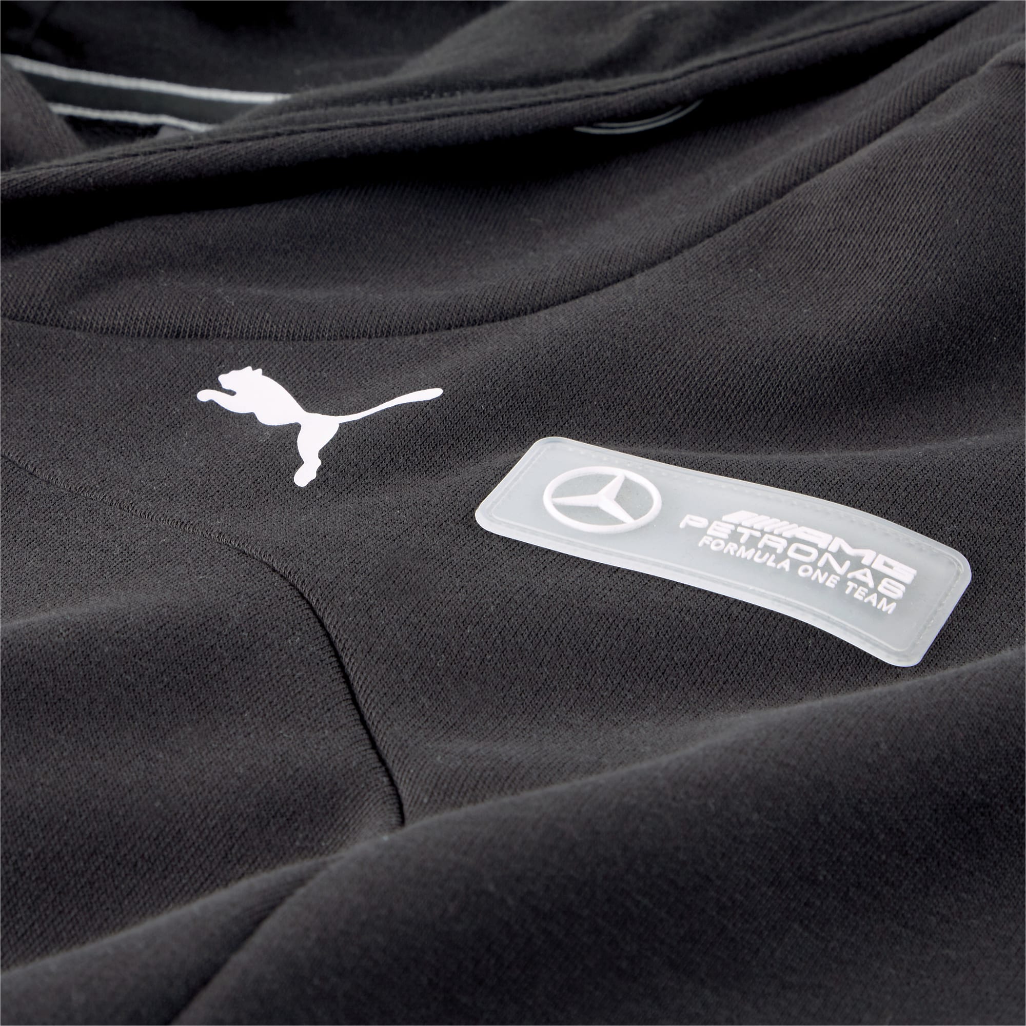 PUMA Mercedes-AMG Petronas Motorsport statement hoodie voor Heren, Zwart