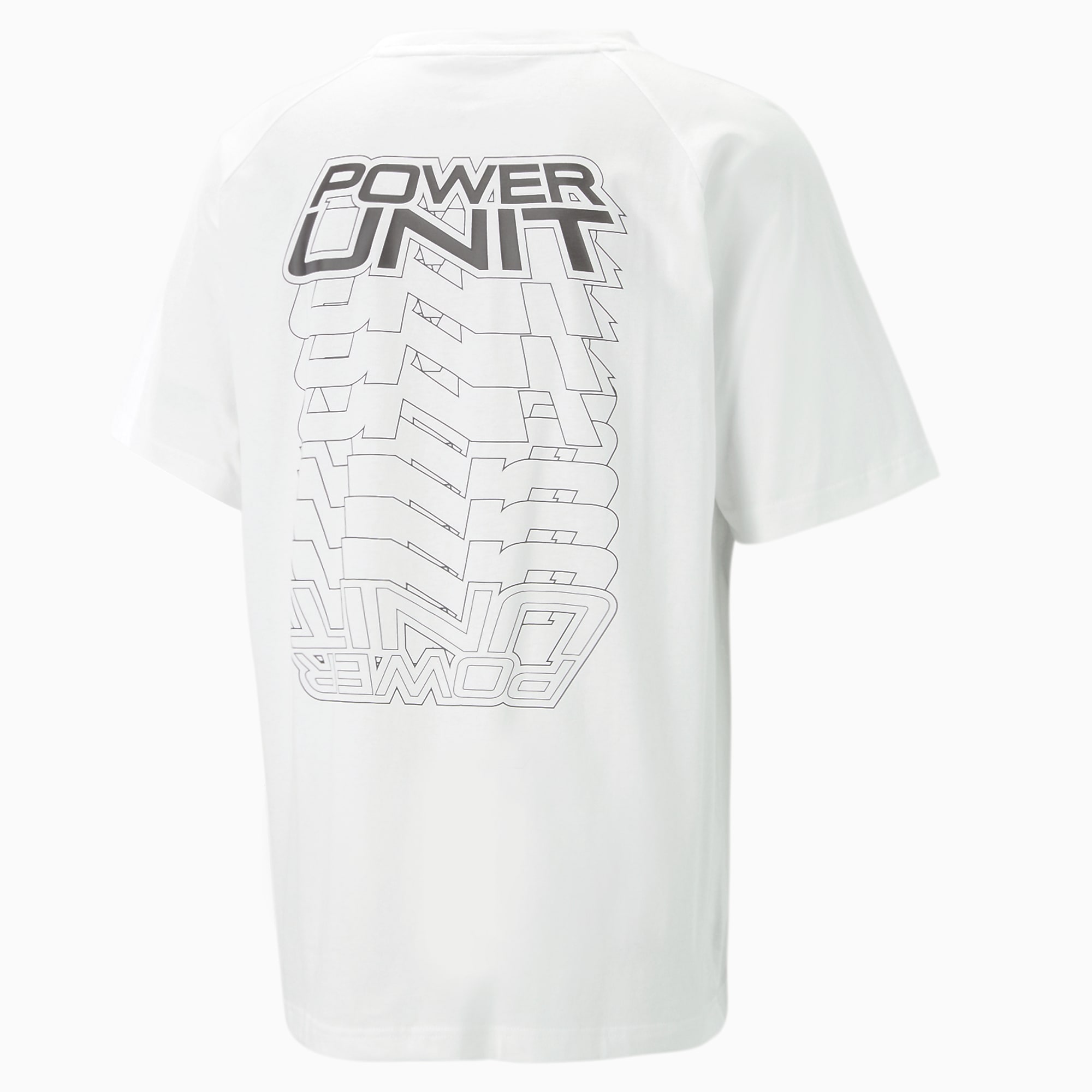 PUMA Mercedes-AMG Petronas Motorsport statement T-shirt voor Heren, Wit