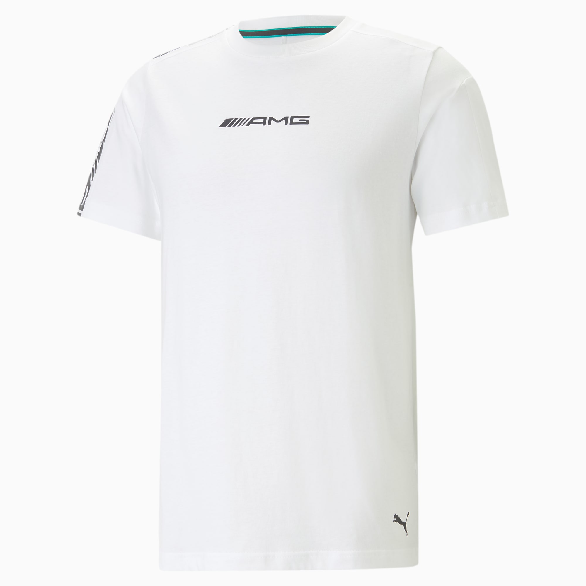 PUMA Mercedes-Amg Motorsport Mt7 T-Shirt Men, White, Size XS, Clothing