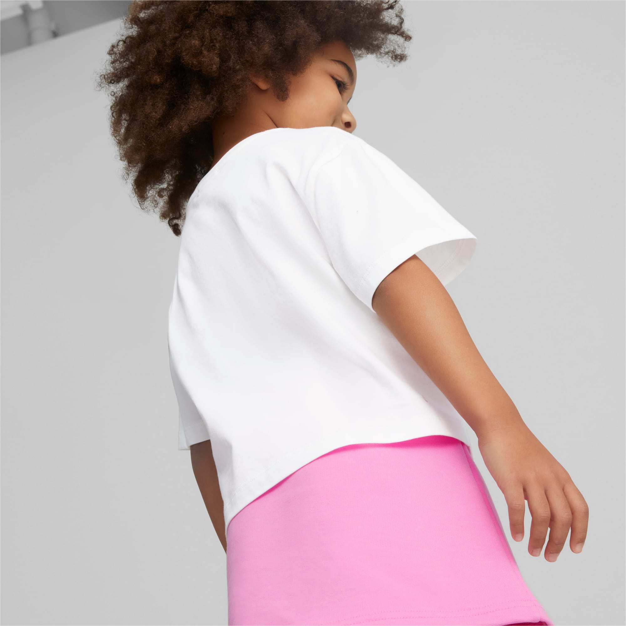 T-Shirt PUMA X SPONGEBOB Per Bambina, Bianco/Altro