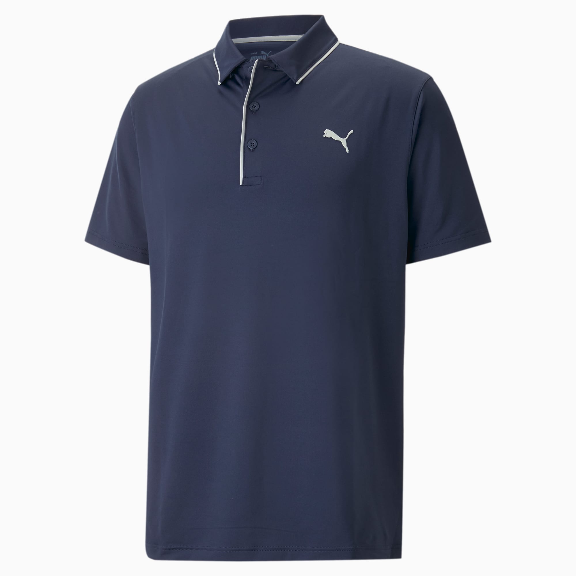 PUMA Mattr Bridges Golf Polo Shirt Men, Dark Blue, Size S, Clothing