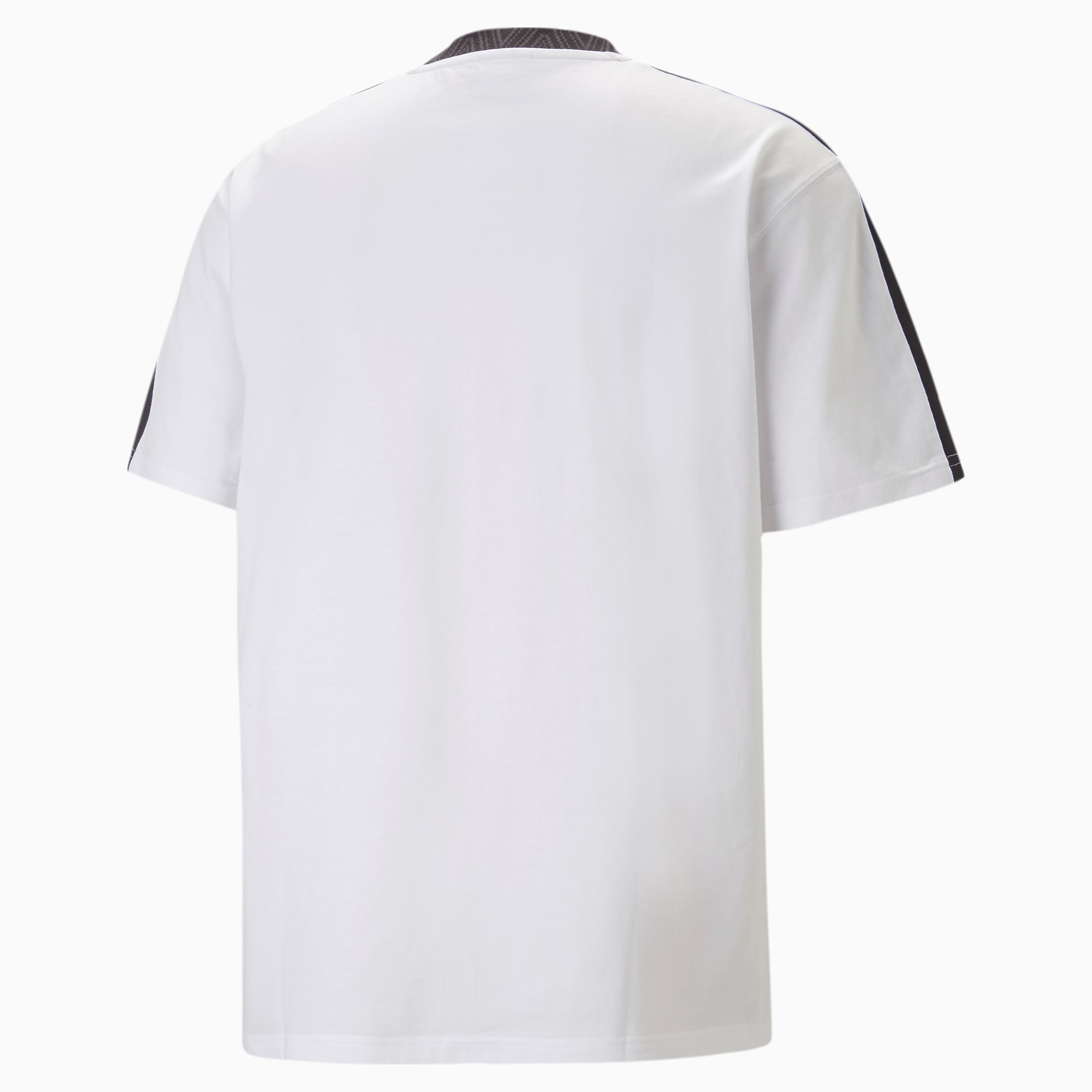 PUMA T7 TREND 7ETTER T-shirt voor Heren, Wit