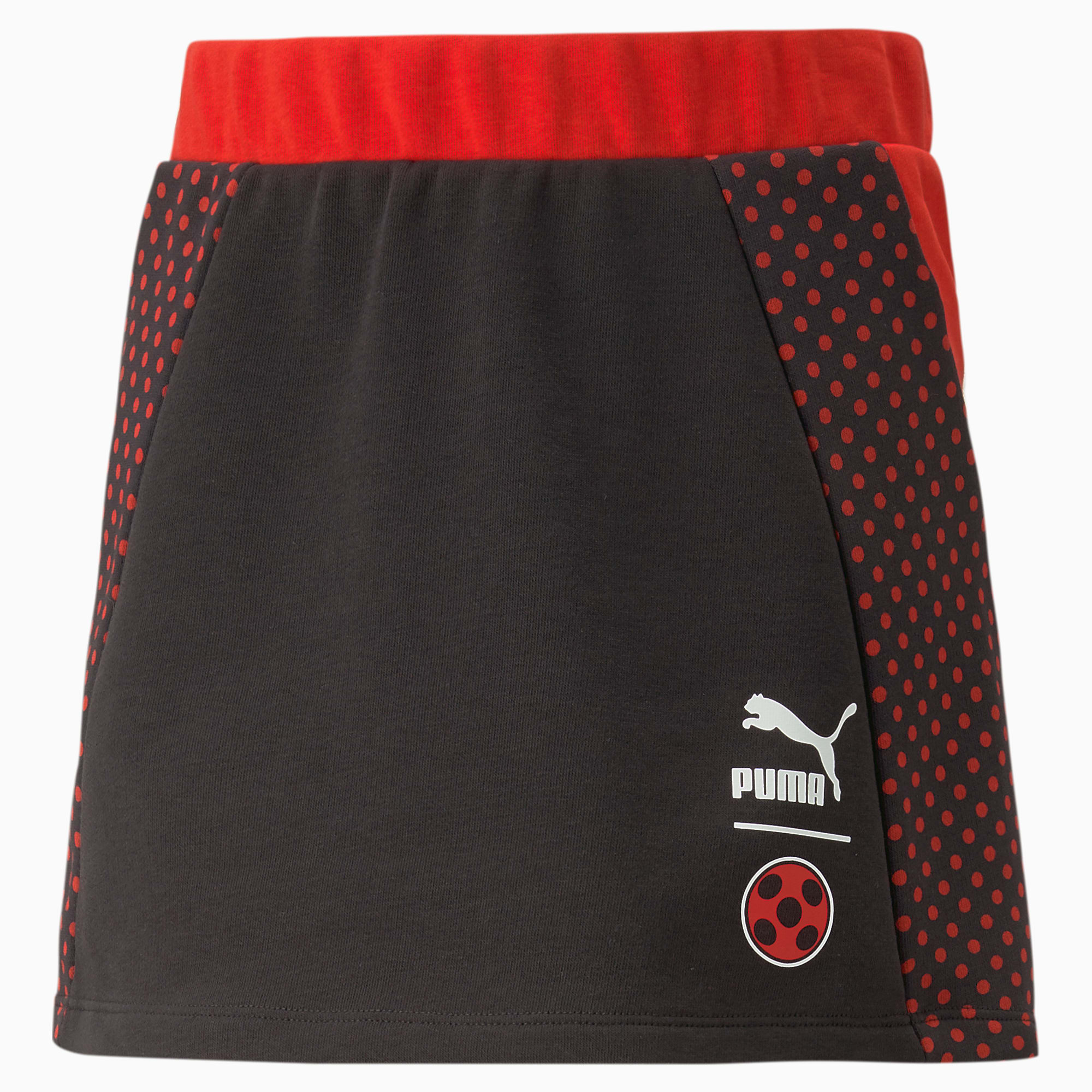 PUMA X Miraculous Skirt Youth, Black, Size 128