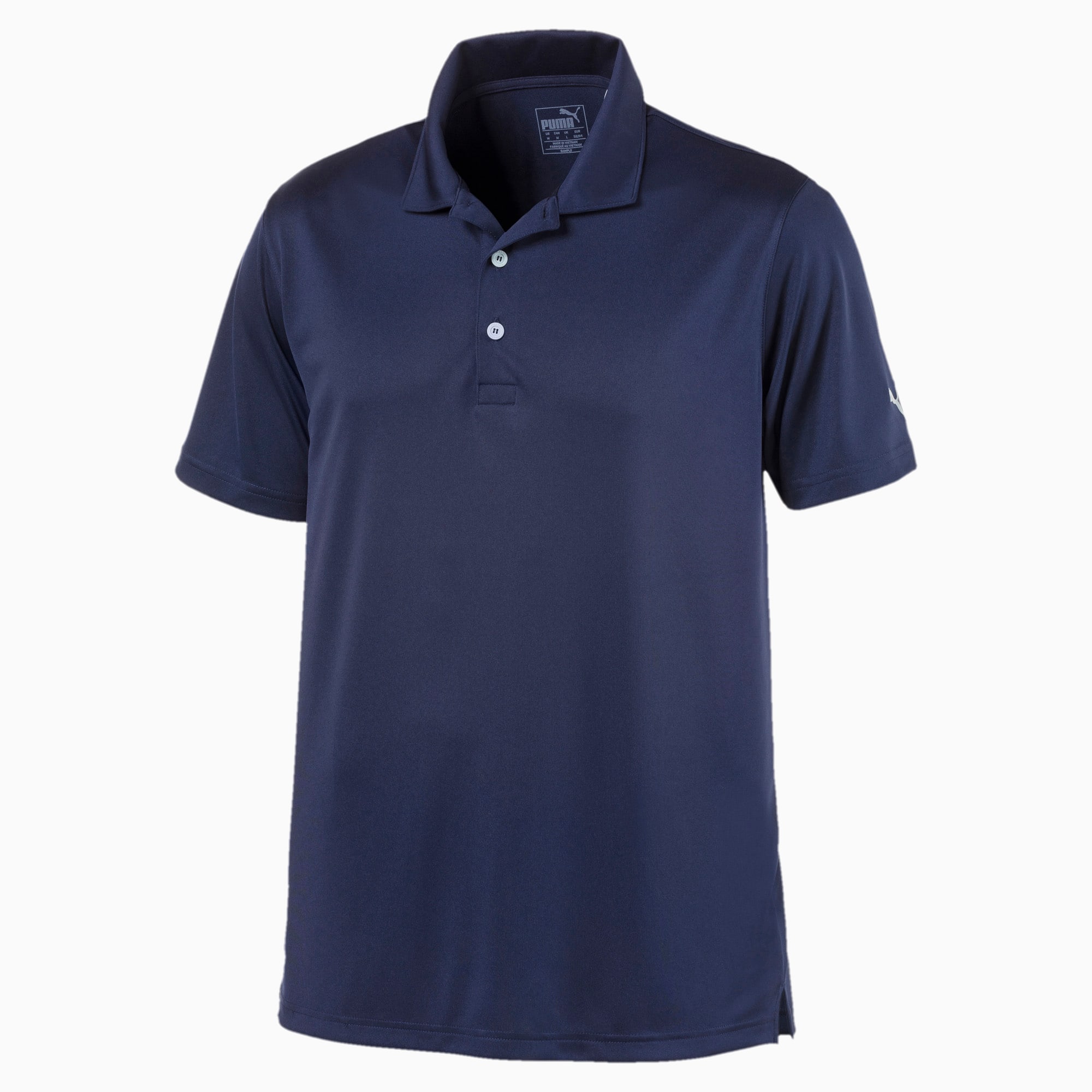 PUMA Polo Rotation Golf pour Homme, Bleu, Taille S, Vêtements