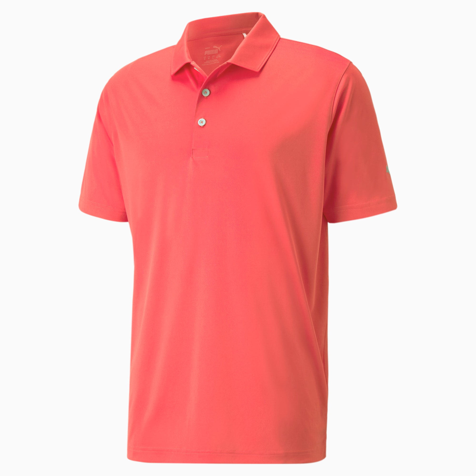 PUMA Polo Rotation Golf pour Homme, Rose, Taille XXL, Vêtements