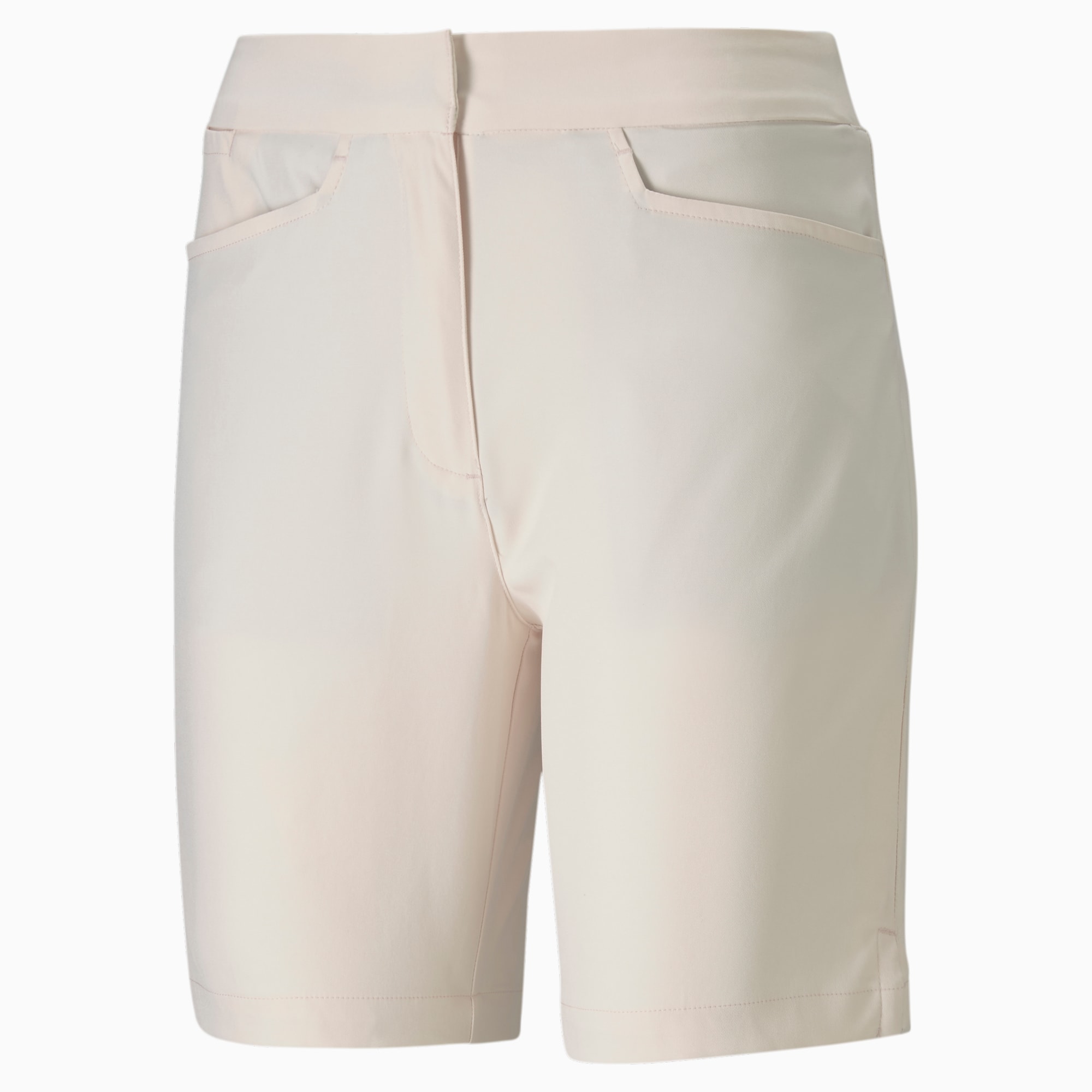 Pounce Bermuda Golf Shorts voor Dames, Roze, Maat XS | PUMA