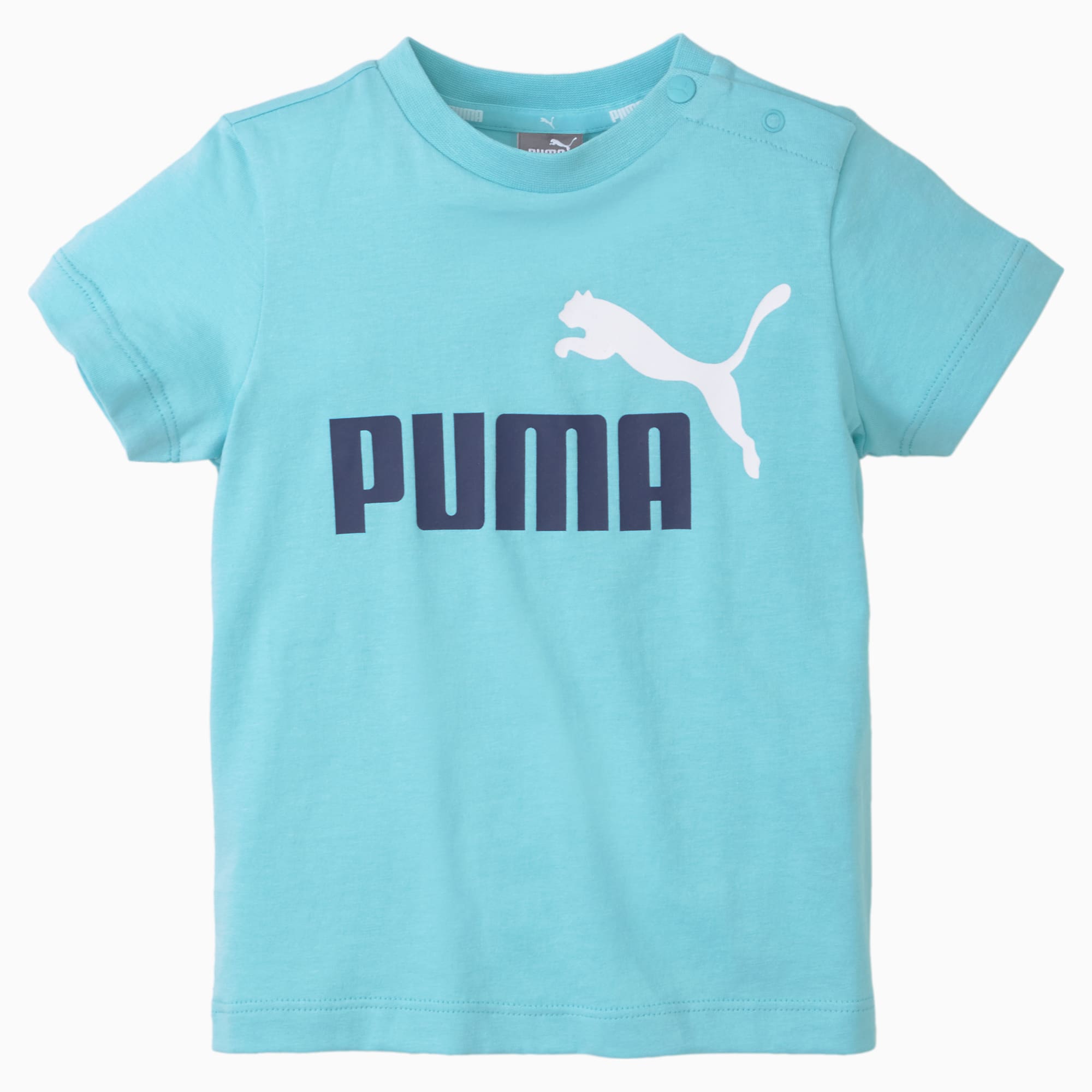 PUMA T-Shirt No.1 Logo pour bébé, Bleu, Taille 86, Vêtements