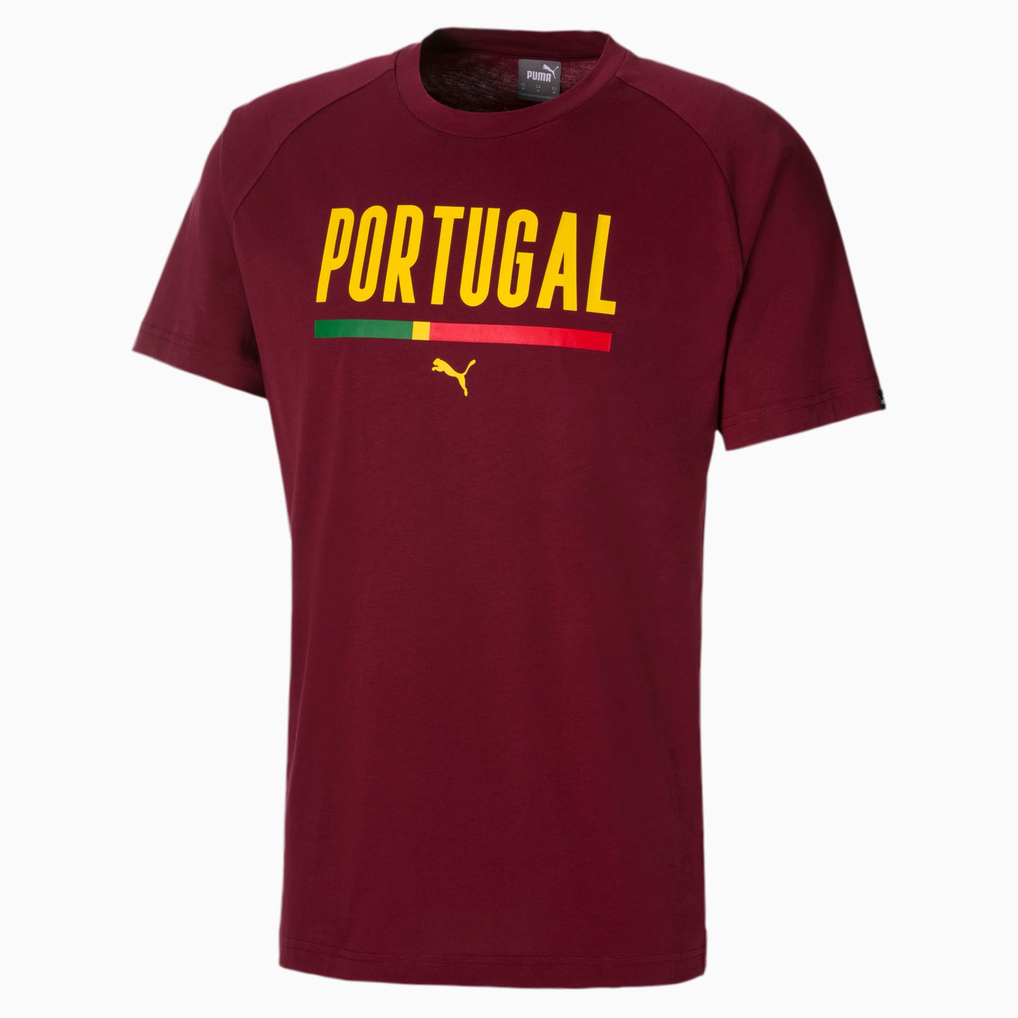 PUMA T-Shirt Football Unisex, Rouge, Taille M, Vetements