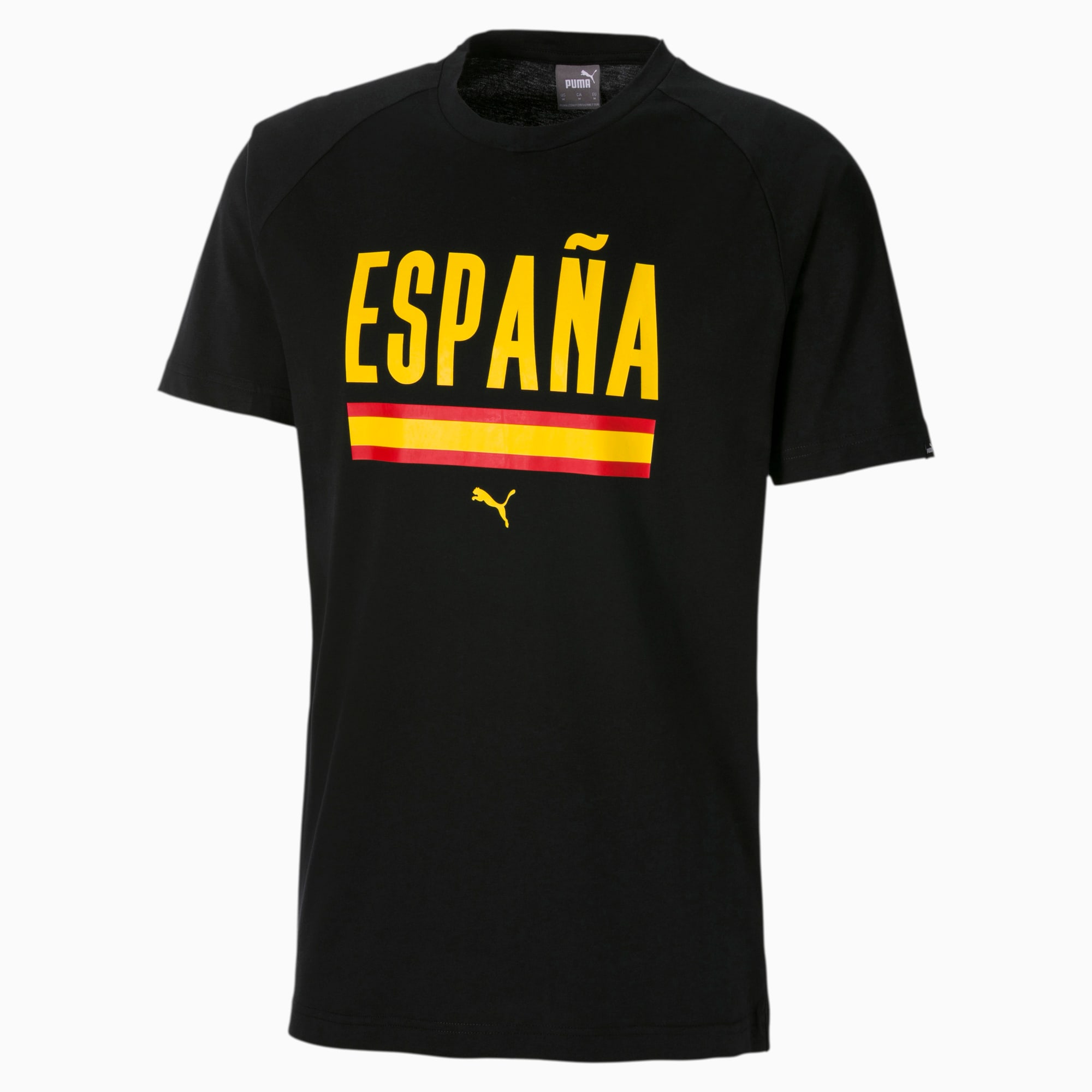 PUMA T-Shirt Football Unisex, Noir, Taille XL, Vetements