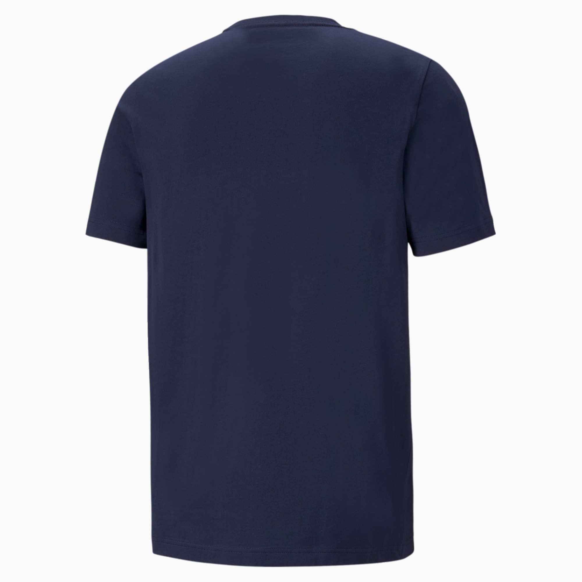 PUMA Essentials Logo Men's T-Shirt, Peacoat, Size XS, Clothing