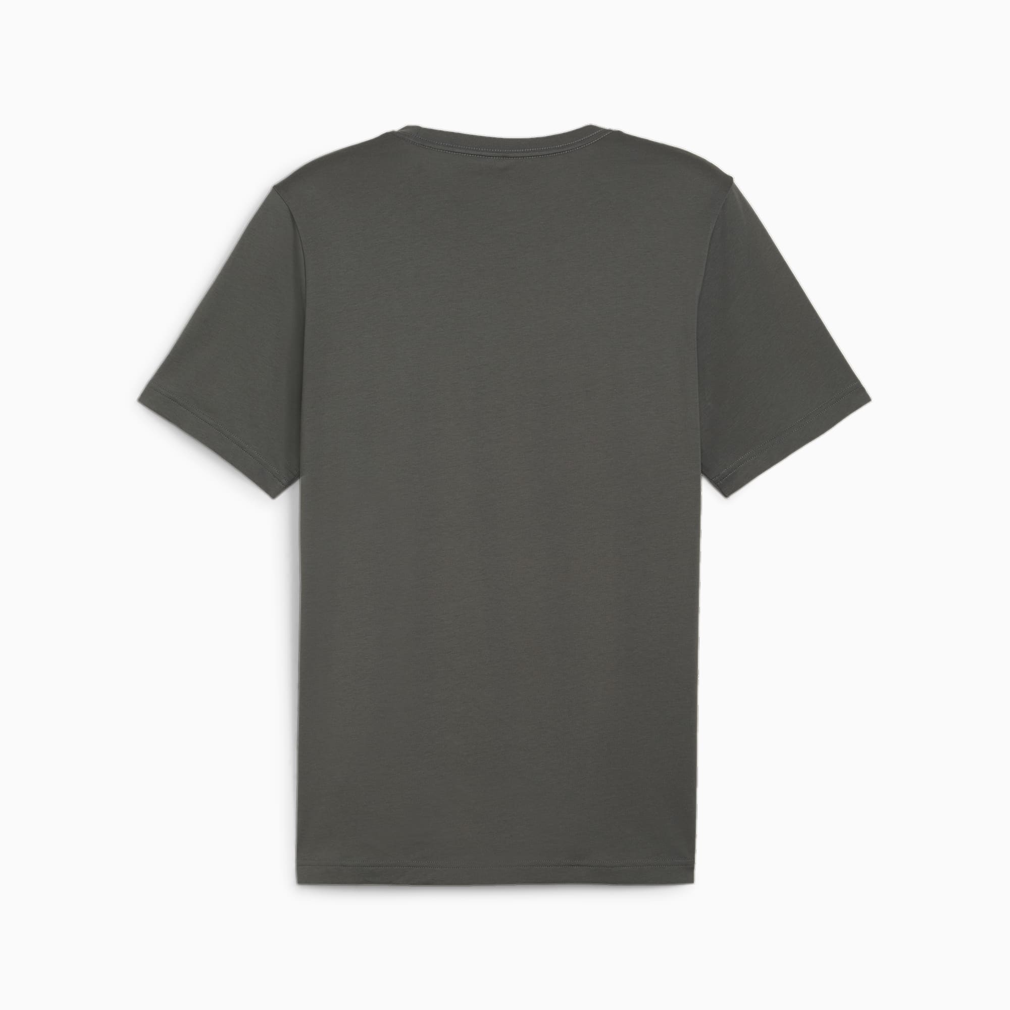 PUMA T-Shirt à Logo Essentials Homme, Gris