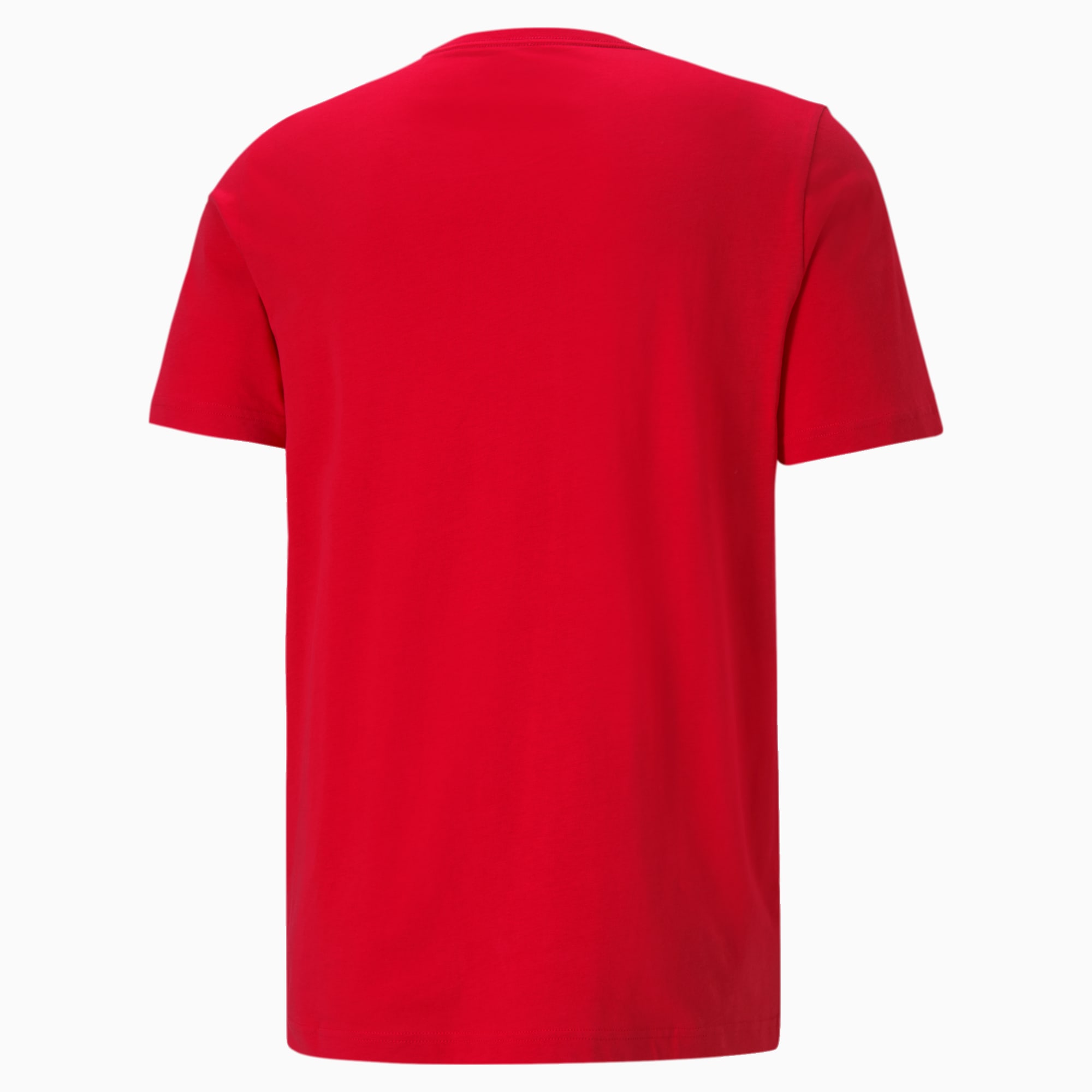 PUMA Essentials Small Logo T-Shirt Men, High Risk Red/High Risk Red, Size XS, Clothing
