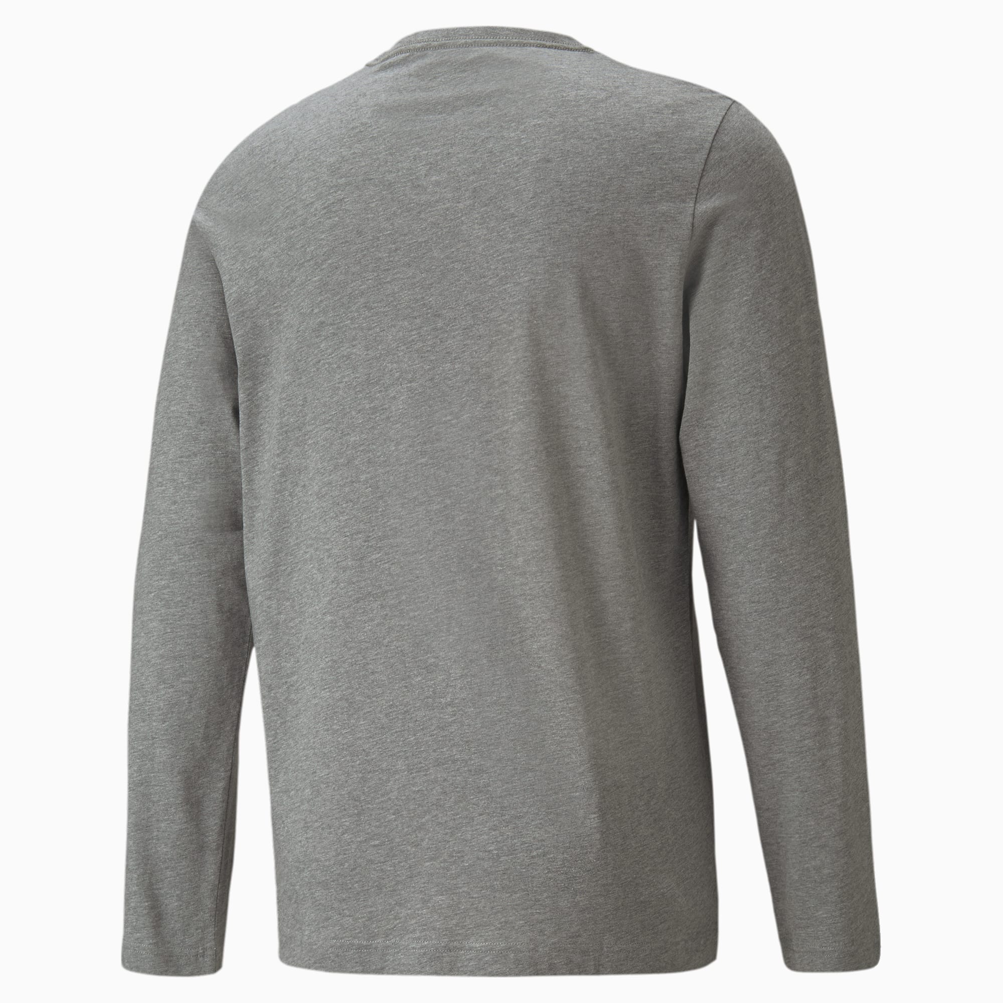 PUMA Essentials T-shirt met lange mouwen voor Heren, Grijs