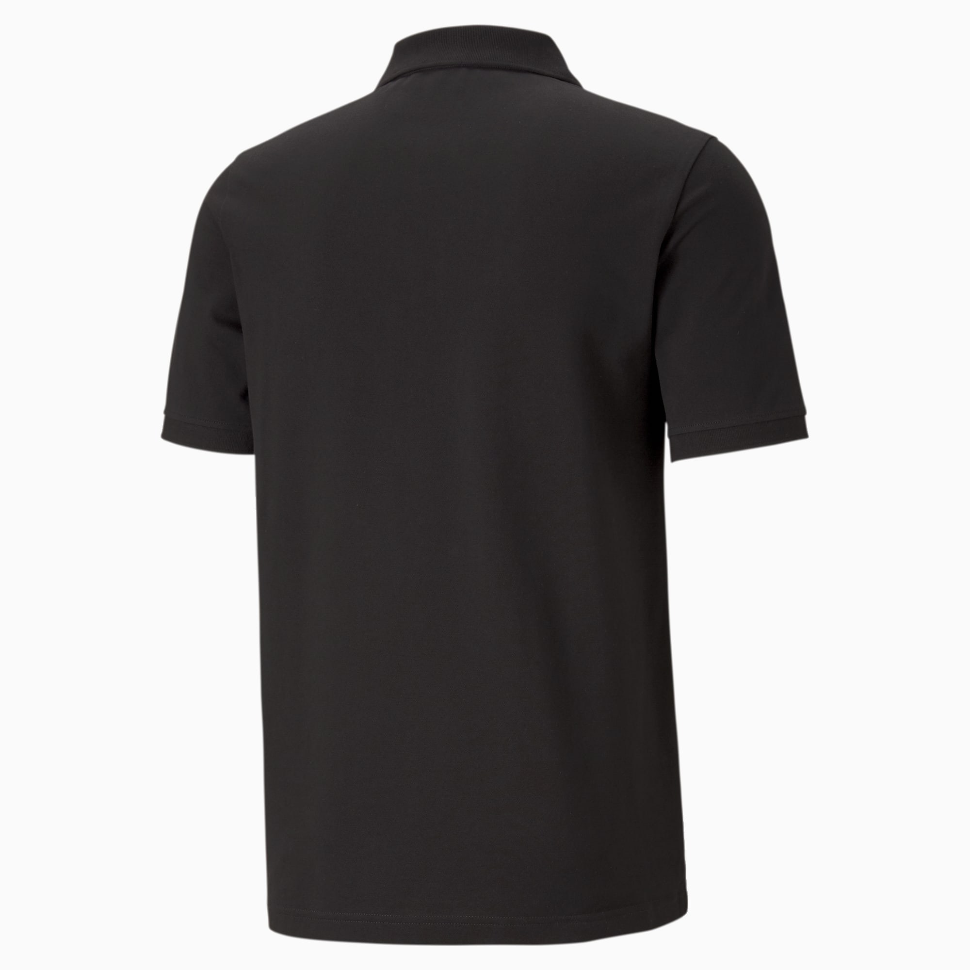 PUMA Essentials Pique poloshirt heren, Zwart