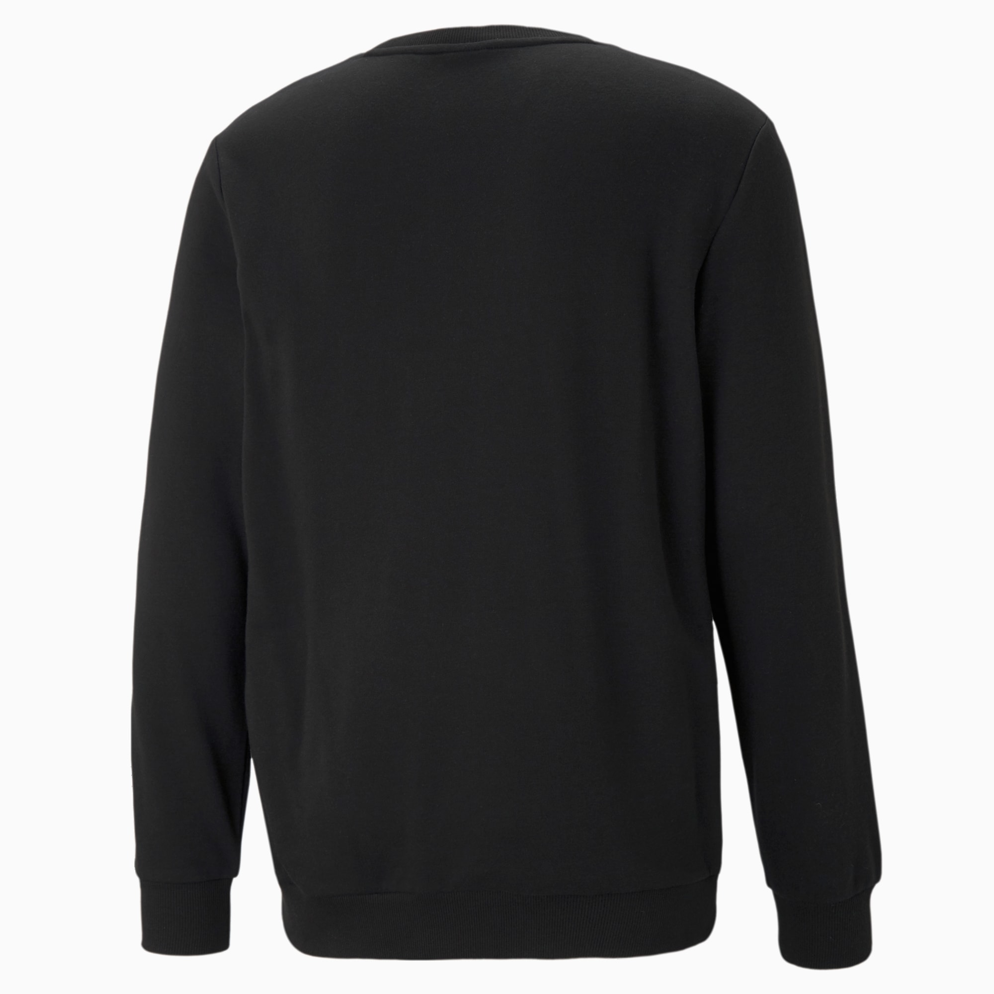 PUMA Essentials Big Logo sweater met ronde hals voor Heren, Zwart