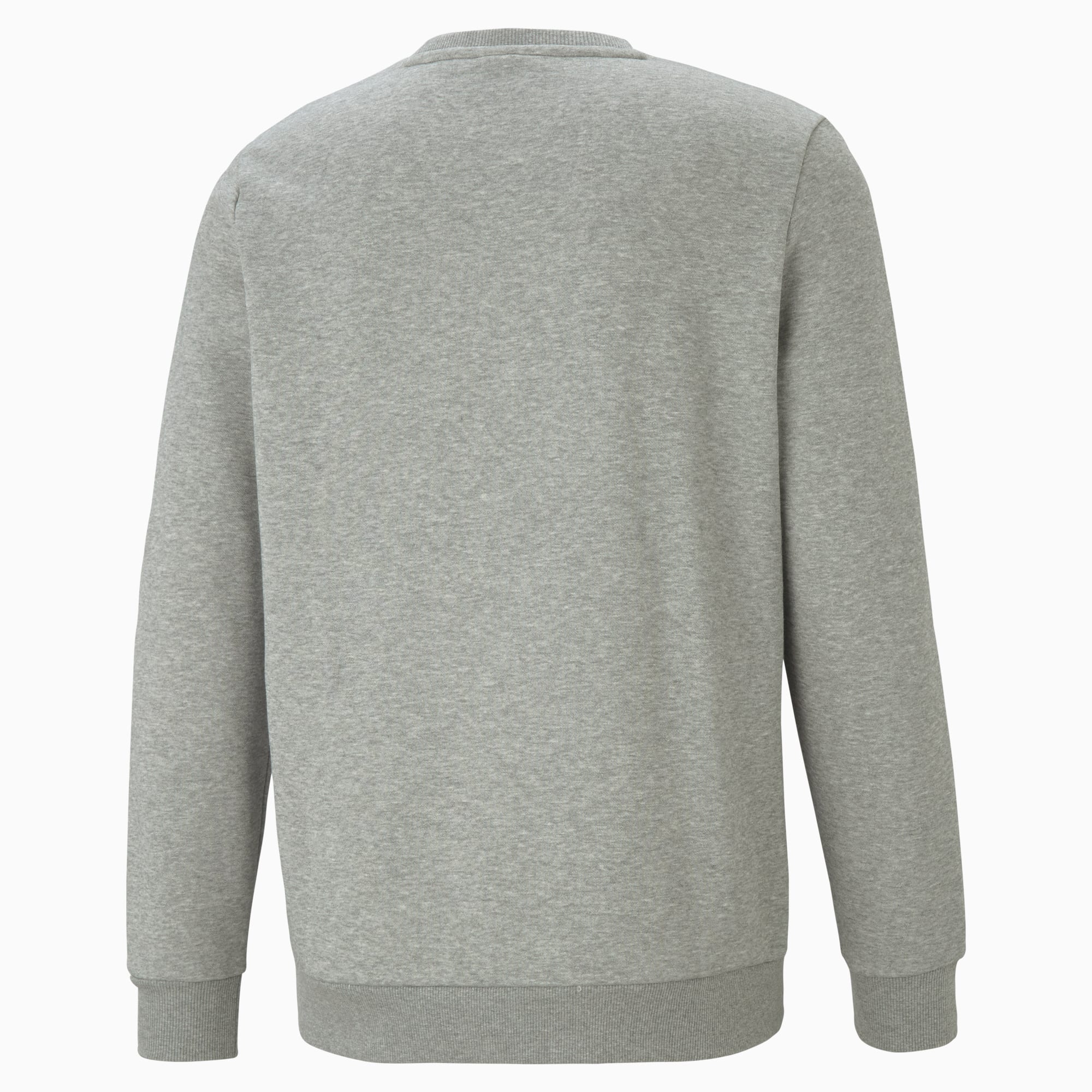 Puma Mens ESS Small Logo Crew Medium Grey Heather - XS