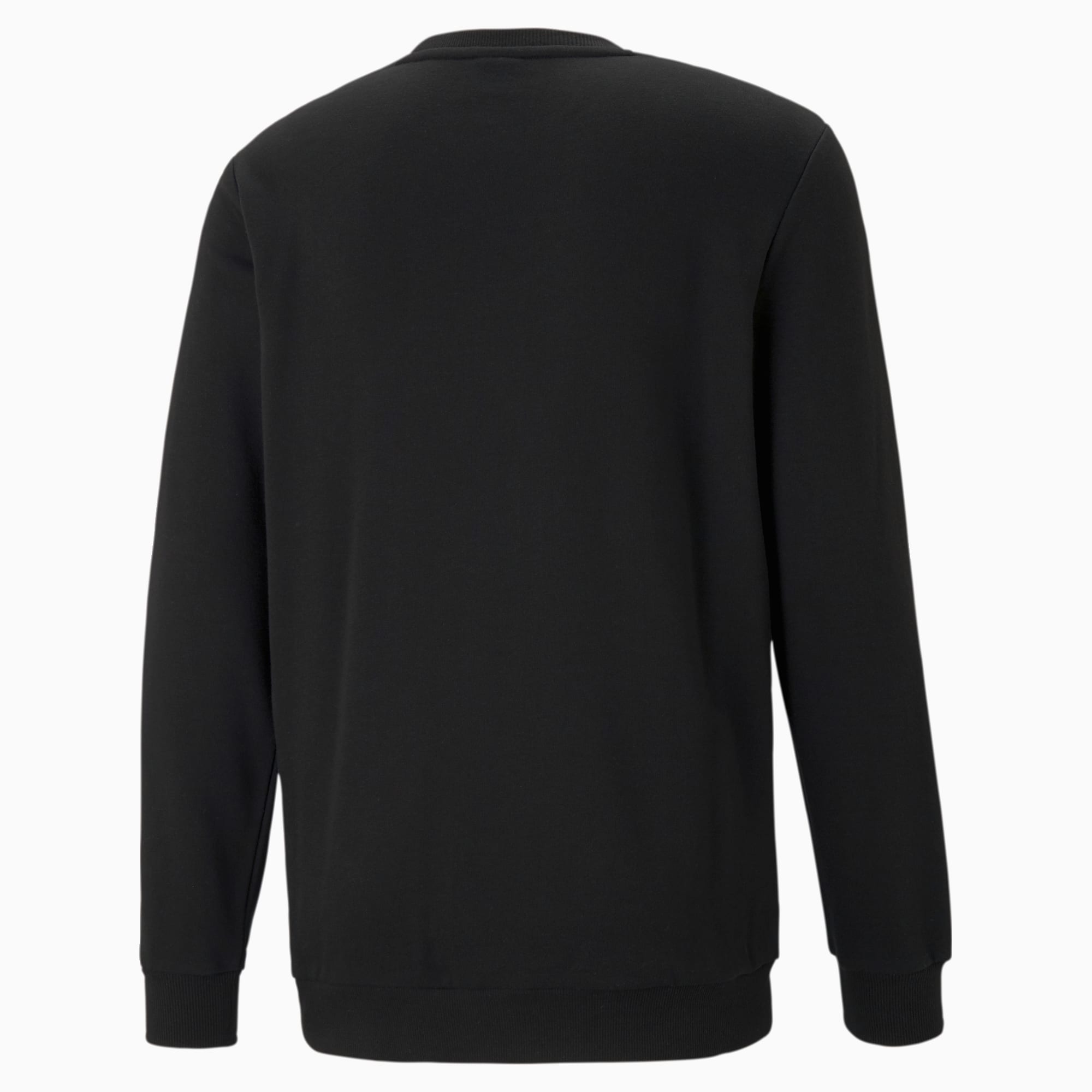PUMA Essentials Sweatshirt Met Klein Logo Voor Heren, Zwart