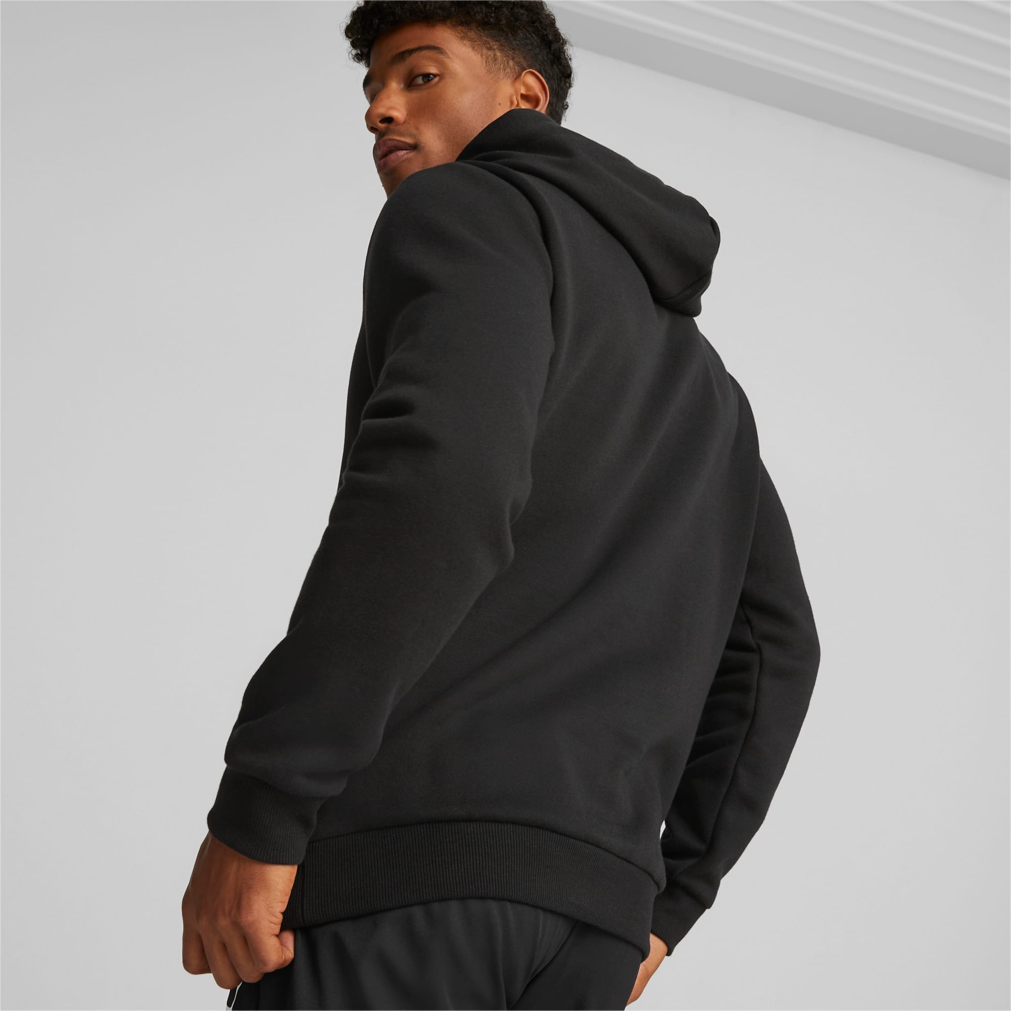 PUMA Essentials Big Logo Hoodie Men, Black, Size 4XL, Clothing