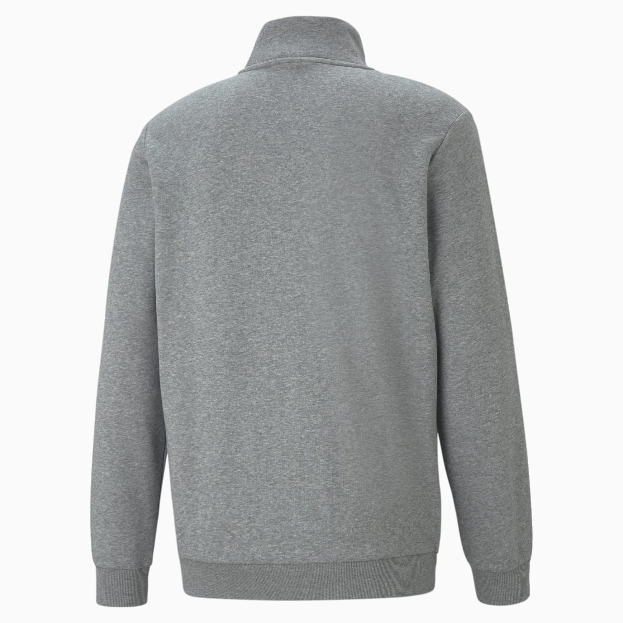PUMA Essentials Men's Track Jacket, Medium Grey Heather, Size 4XL, Clothing