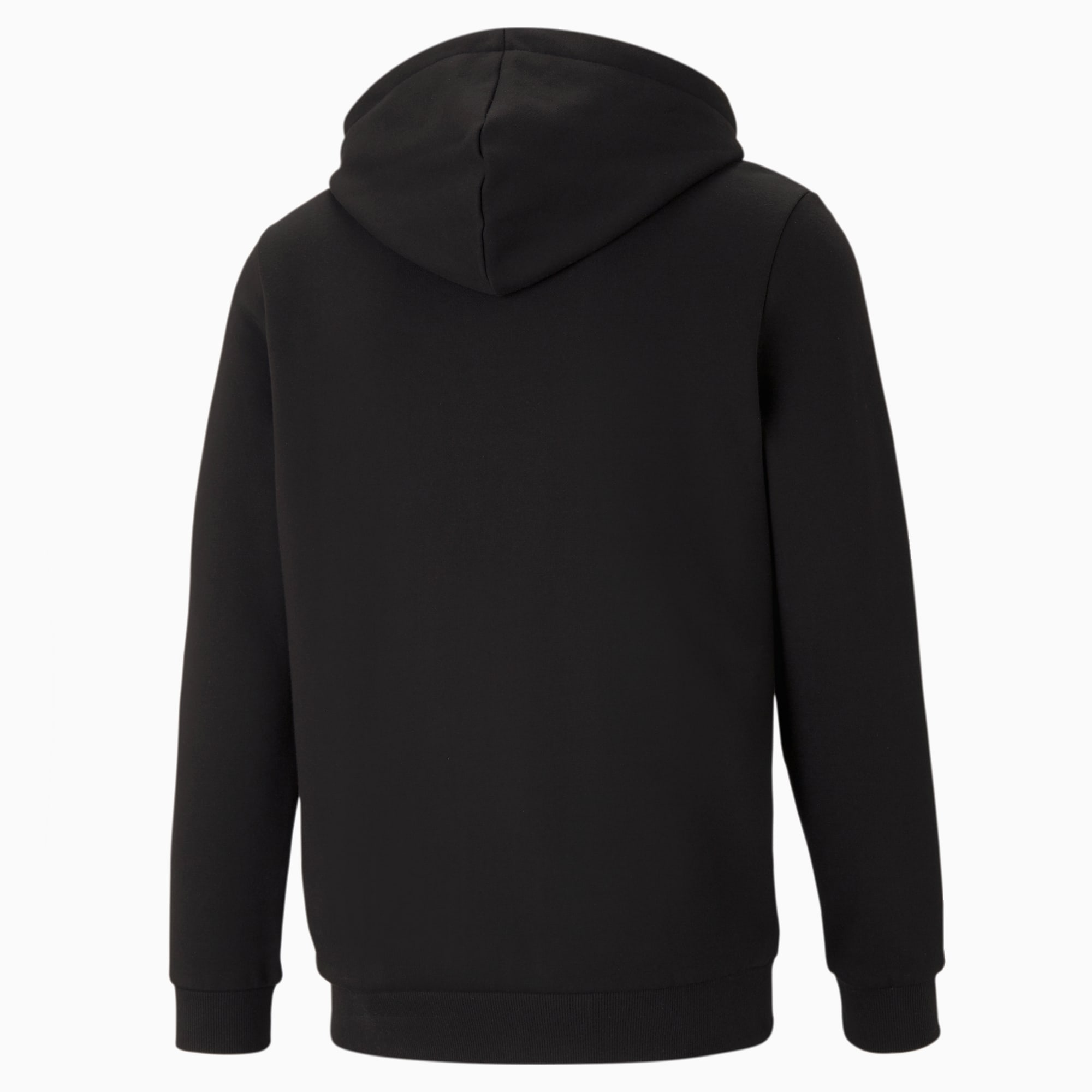 PUMA Essentials hoodie met rits en groot logo heren, Zwart