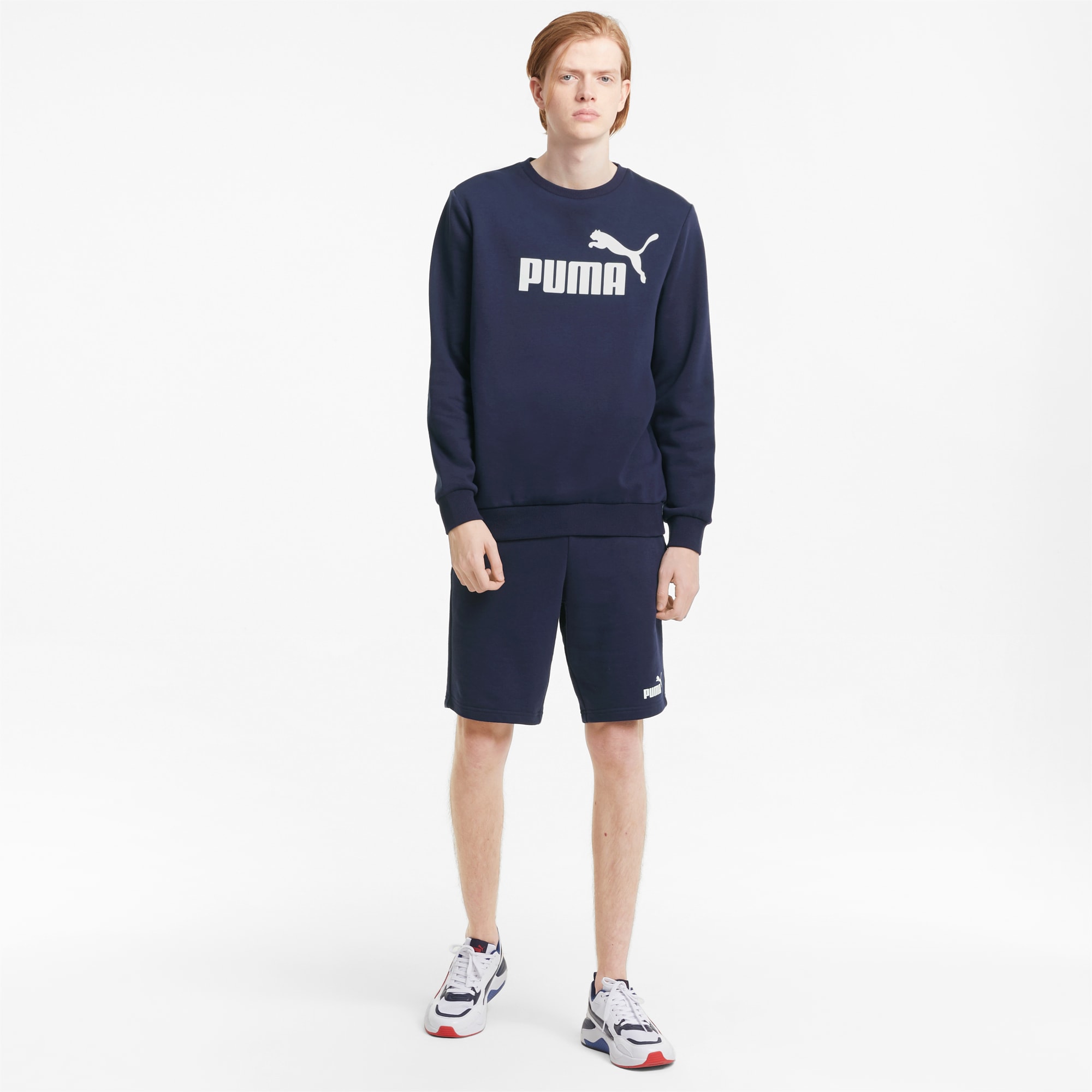 PUMA Essentials Men's Shorts, Peacoat, Size XS, Clothing