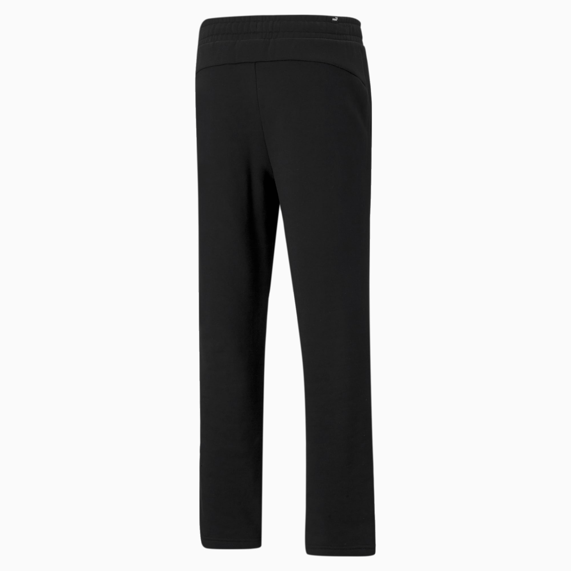 PUMA Essentials Logo Men's Pants, Black, Size XS, Clothing