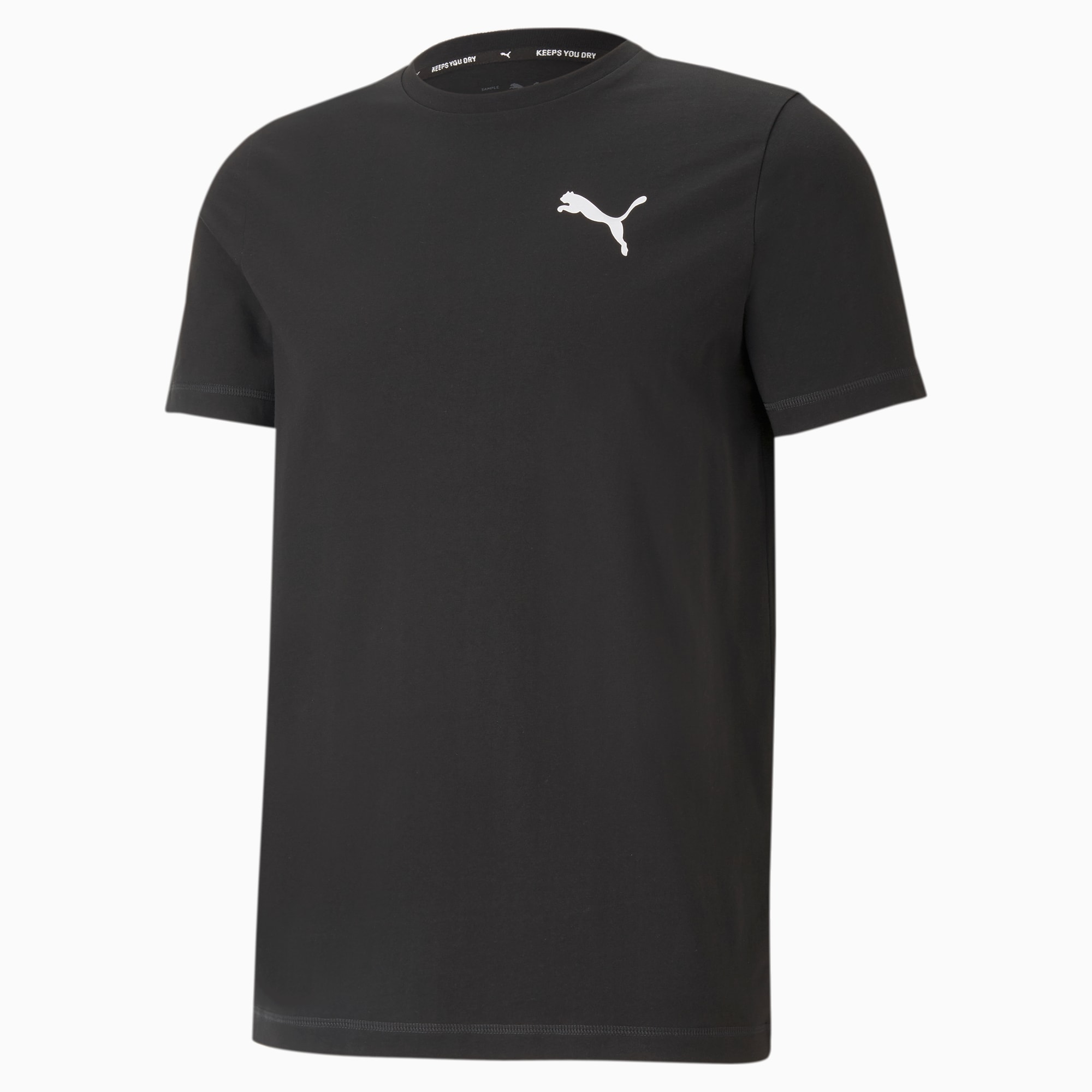 PUMA Active Soft Men's T-Shirt, Black, Size M, Clothing