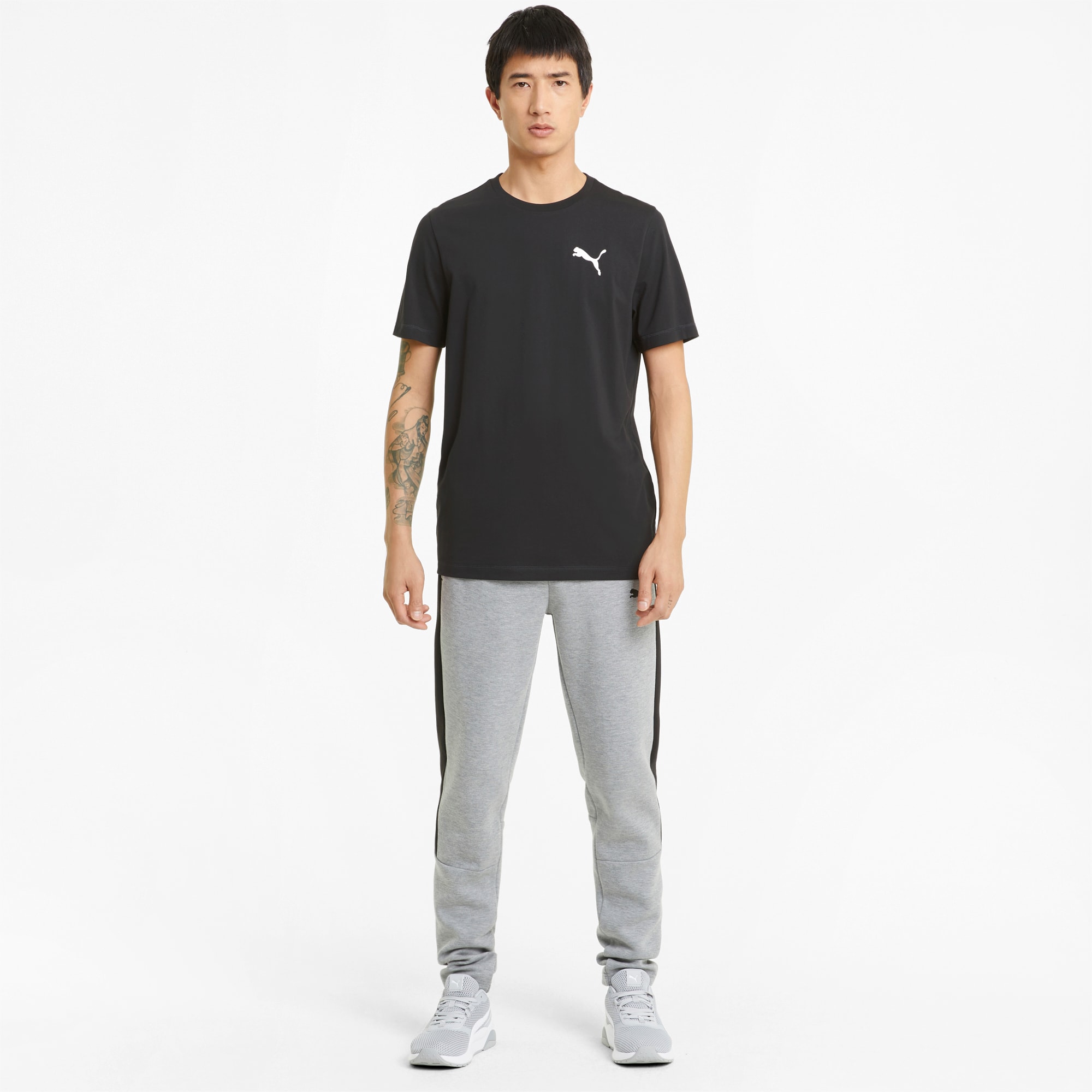 PUMA Active Soft Men's T-Shirt, Black, Size 4XL, Clothing