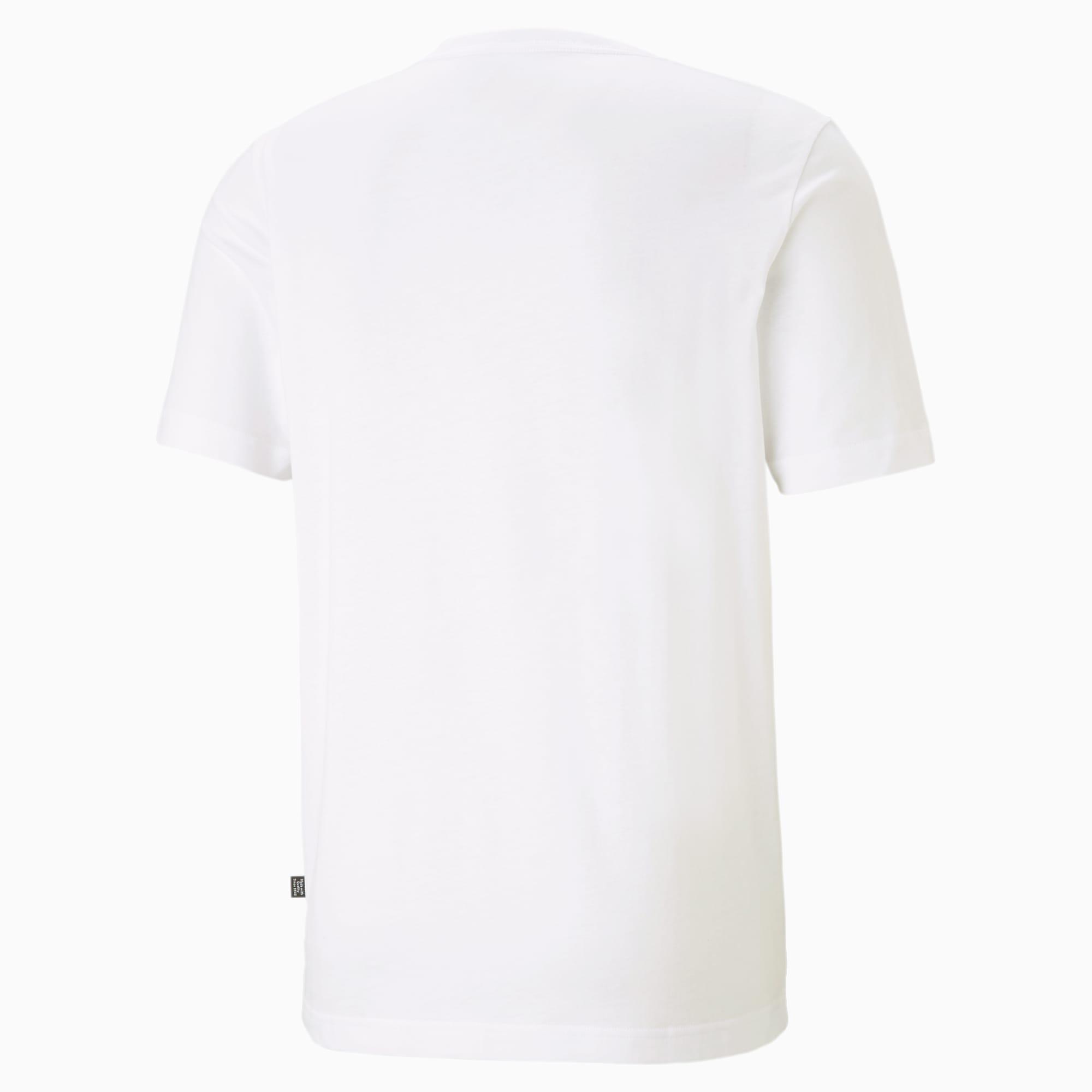 PUMA Essentials V-Neck T-Shirt Men, White, Size XXS, Clothing