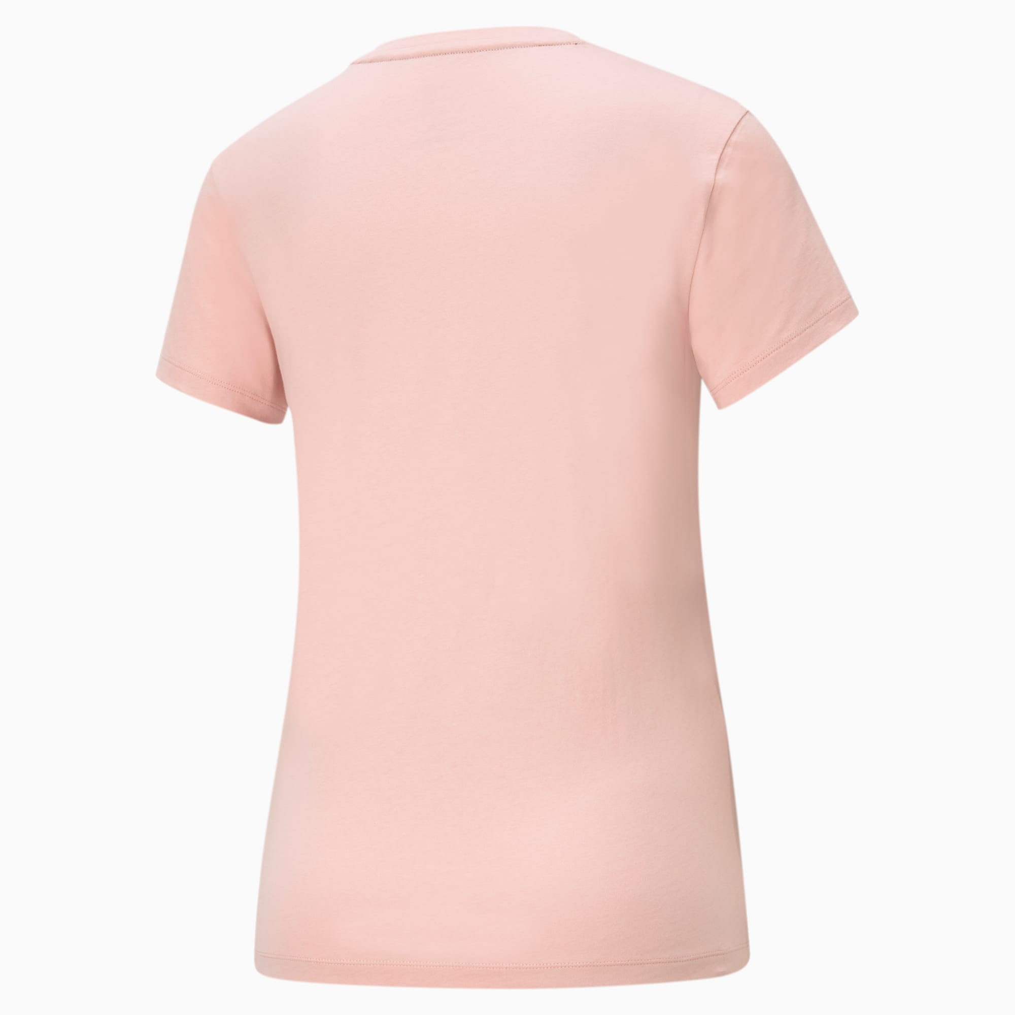 Puma - ESS Logo Tee Women - Roze T-Shirt