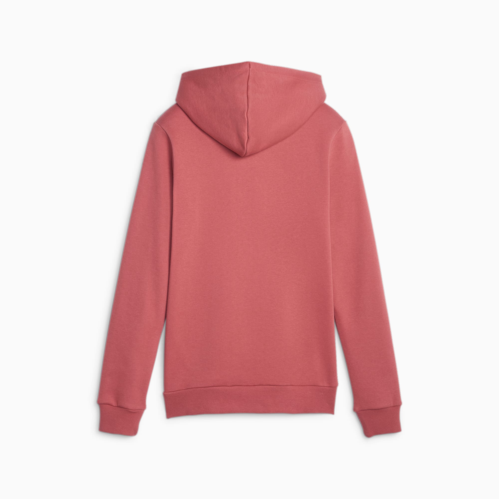 PUMA Essentials Logo FL Hoodie Voor Dames, Rood