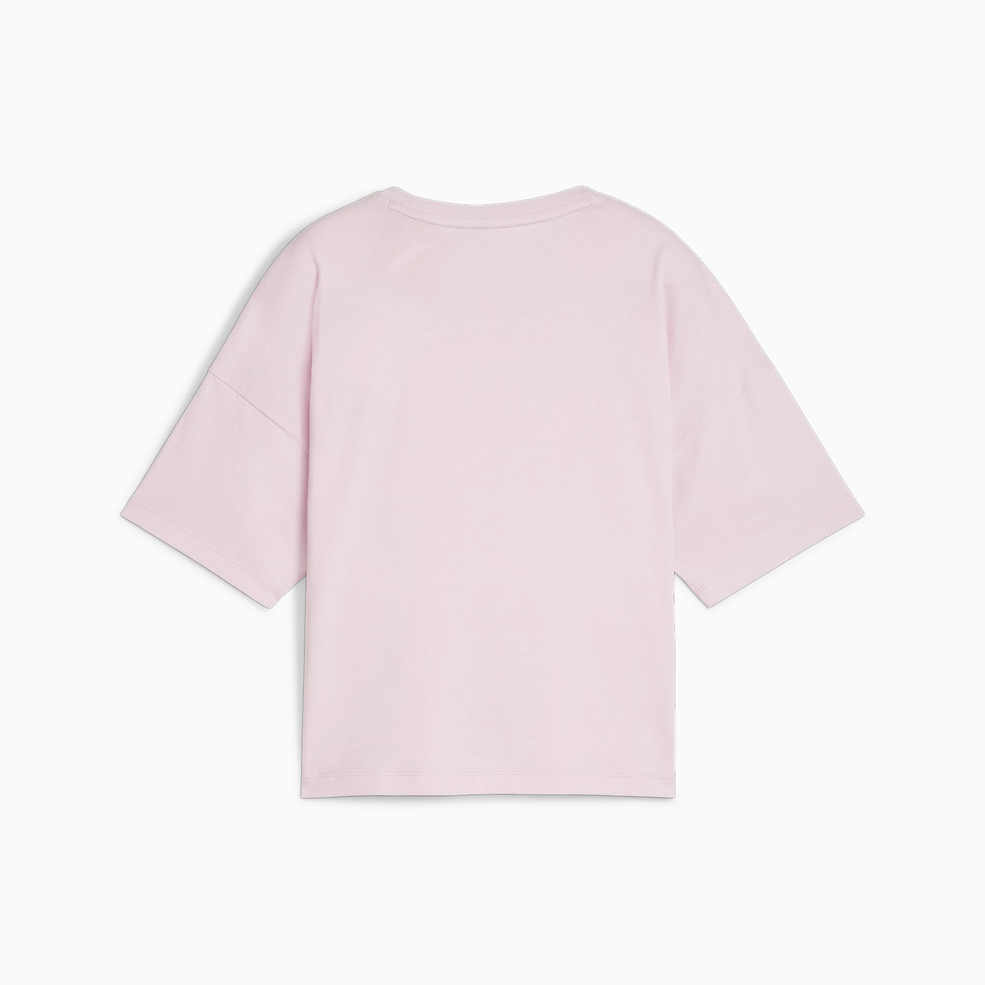 PUMA Essentials Logo cropped T-shirt dames, Paars