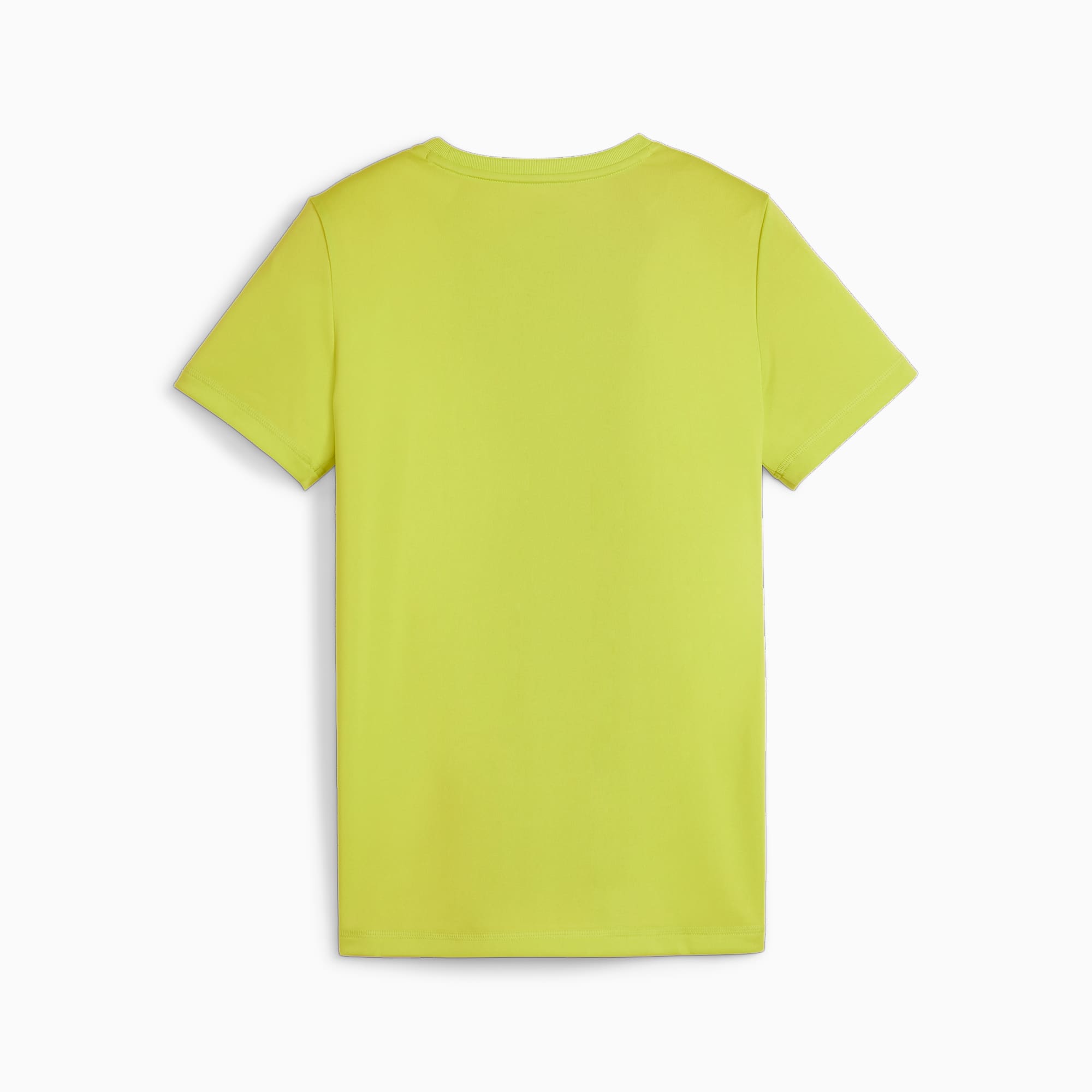 PUMA Active Small Logo Youth T-Shirt, Lime Pow, Size 92, Clothing